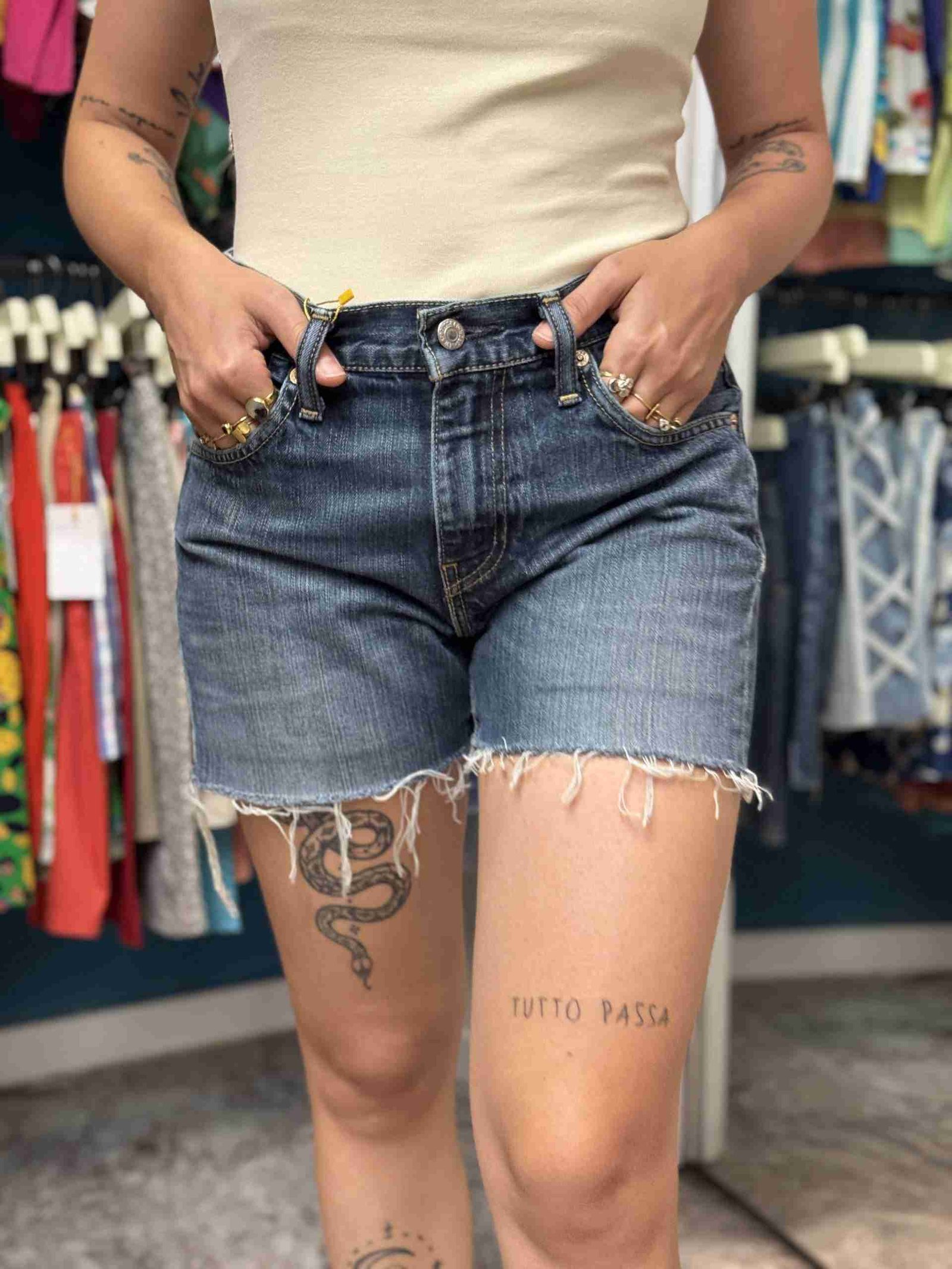 IMG_6701 Pantaloncino Levis 527 tg.M