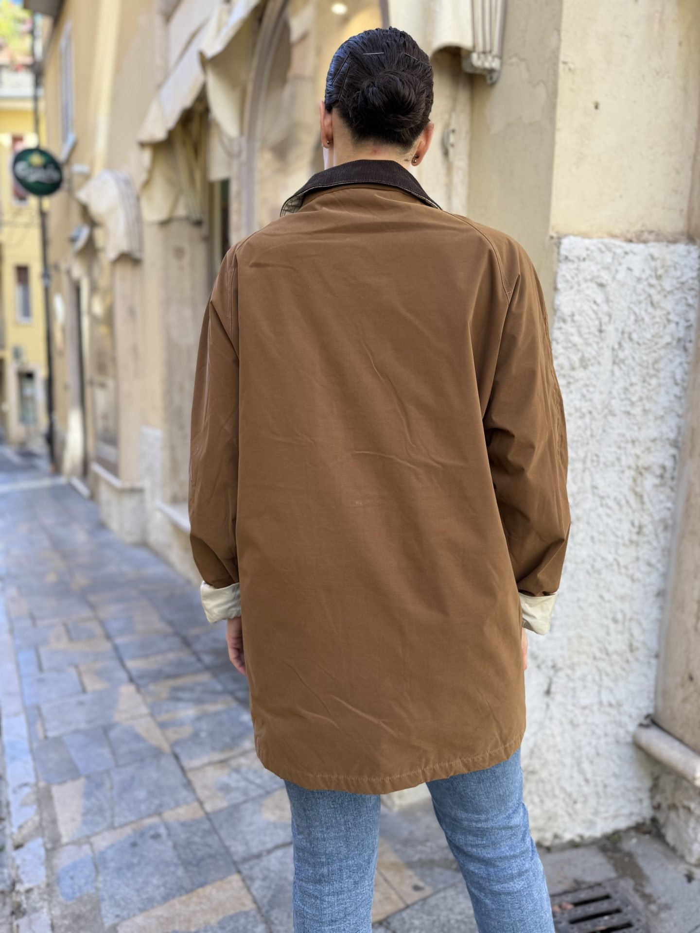 Barbour marrone Beuchamp travel