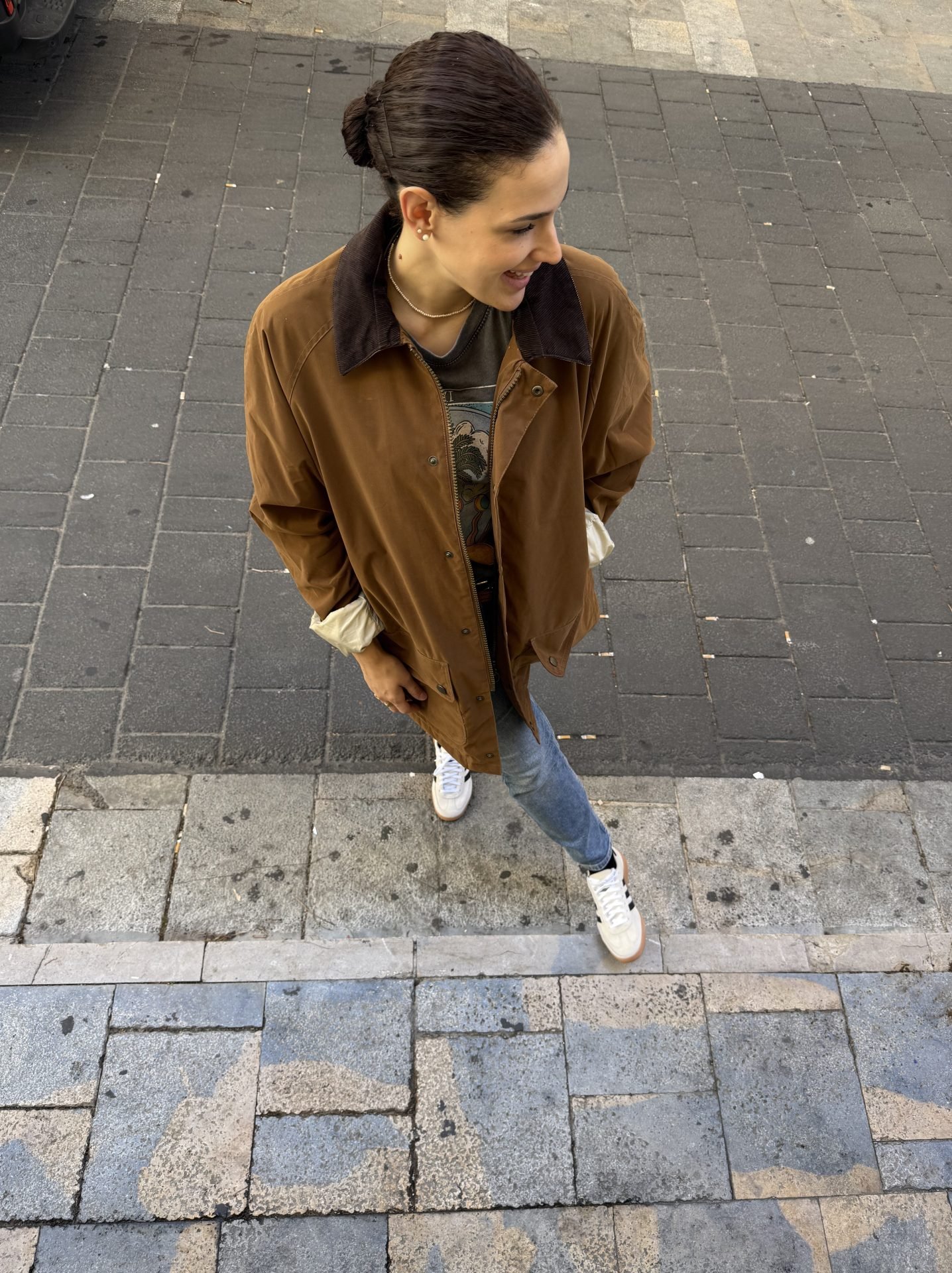 Barbour marrone Beuchamp travel