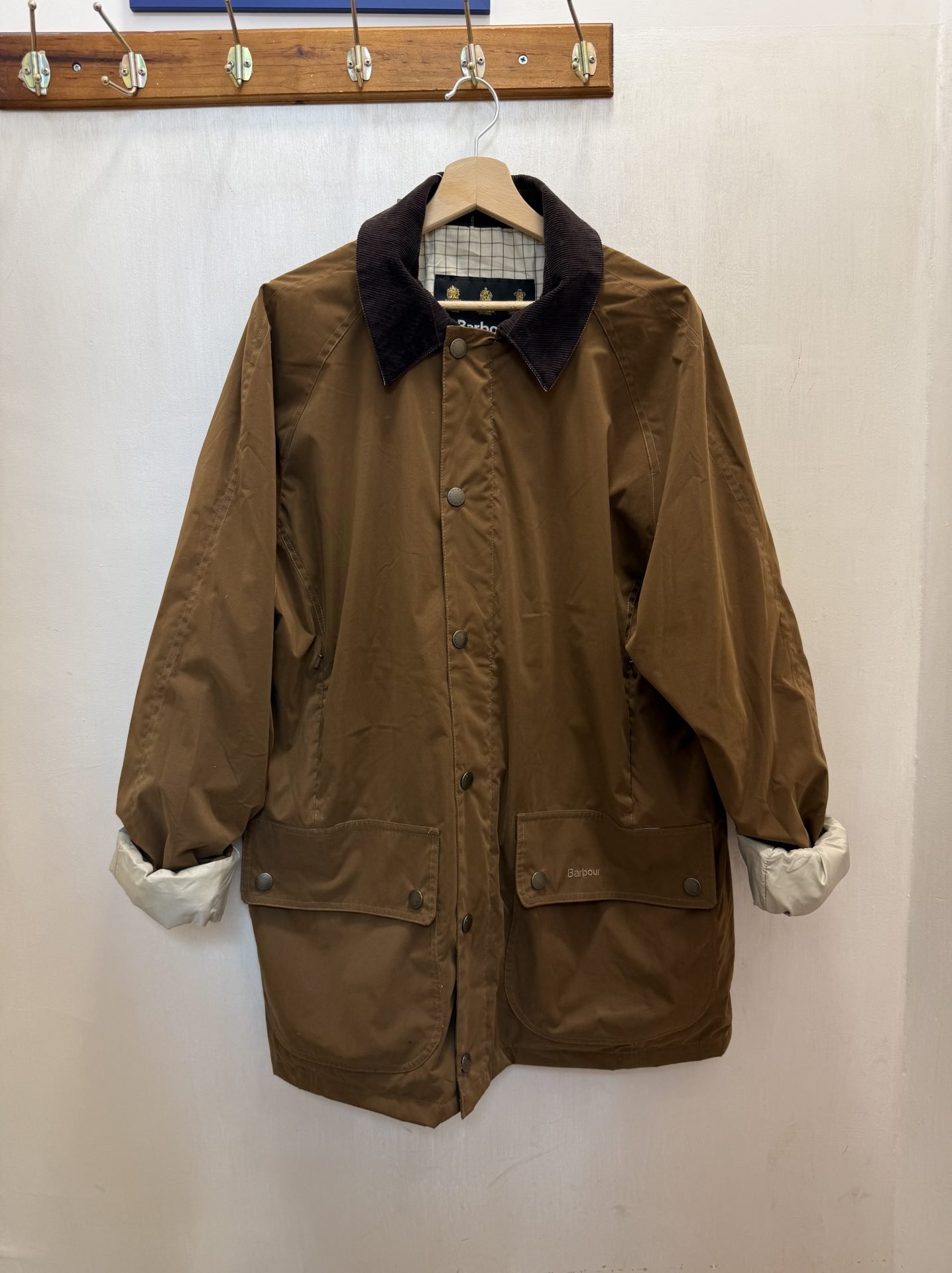 Barbour marrone Beuchamp travel