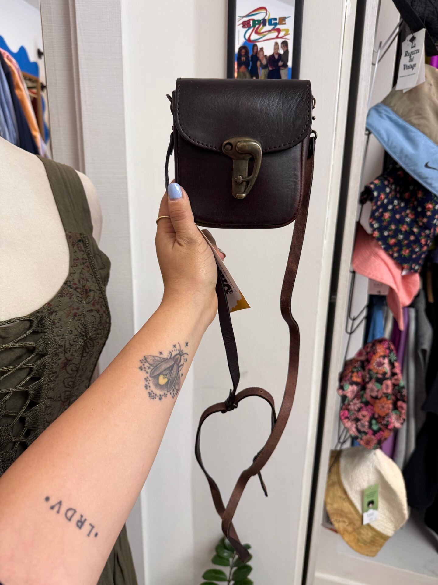 Mini borsa pelle