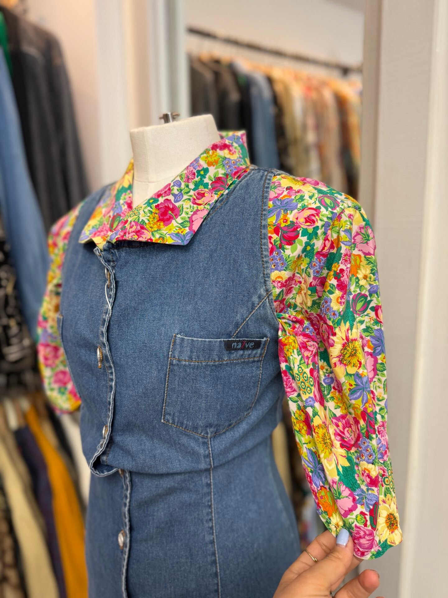 IMG_7549 Abito lungo in denim
