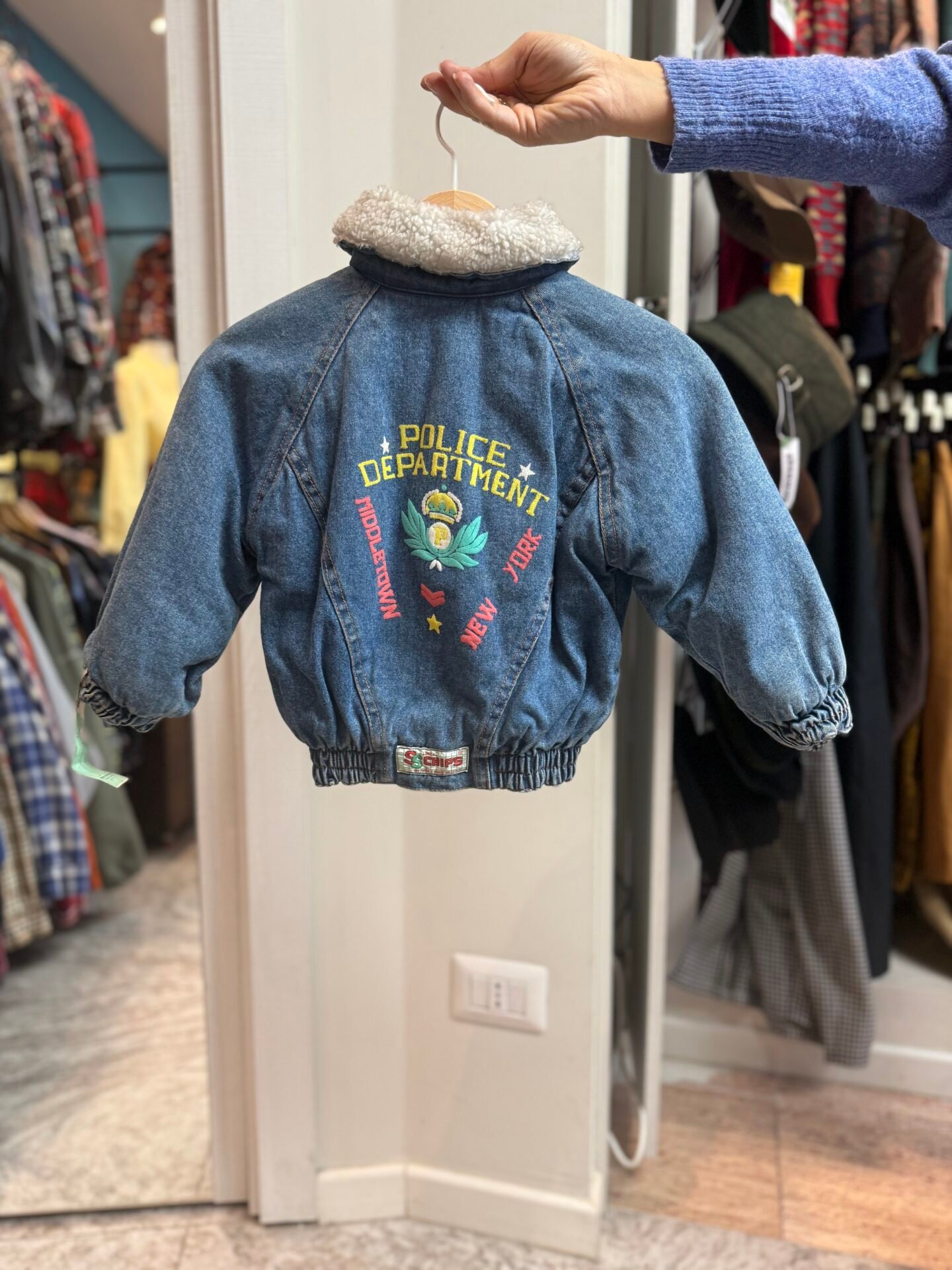 Giubbino sherpa 5 anni