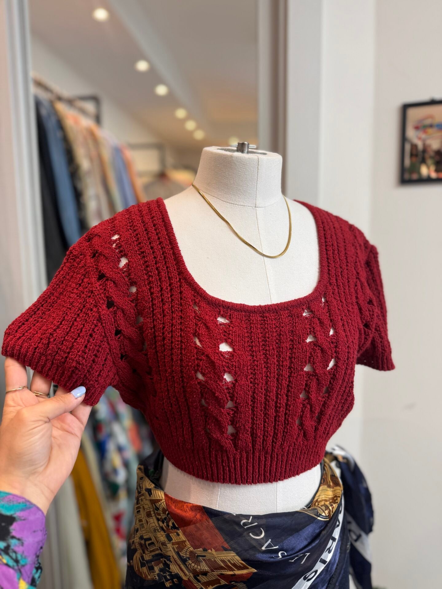 IMG_7582 Top rosso Pinko