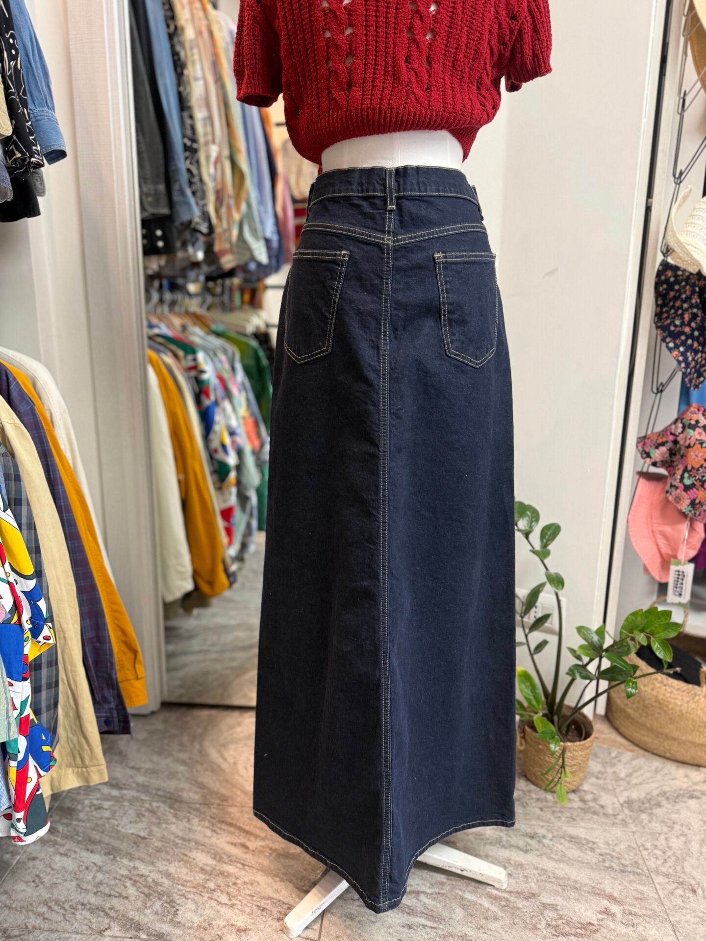 Gonna lunga jeans