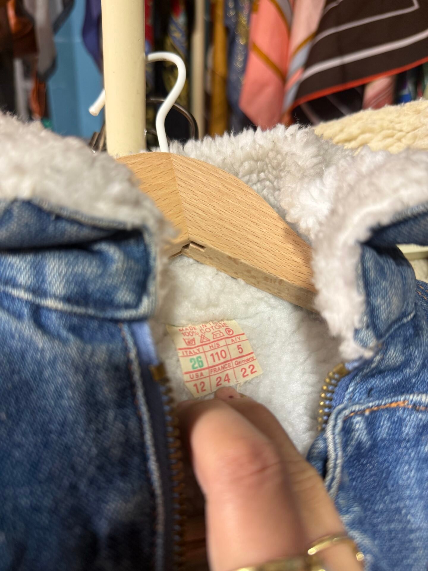 Giubbino sherpa 5 anni