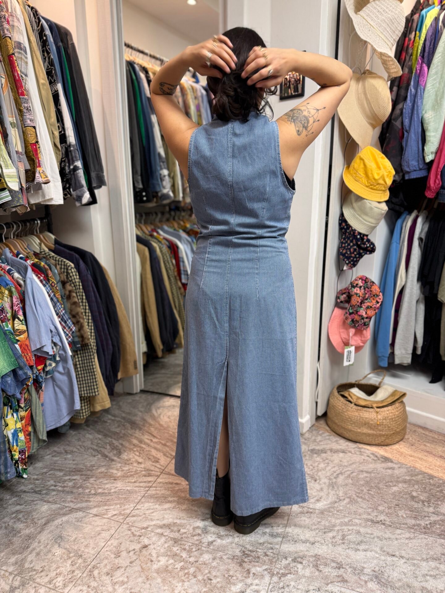 IMG_7877 Vestito jeans Vichy