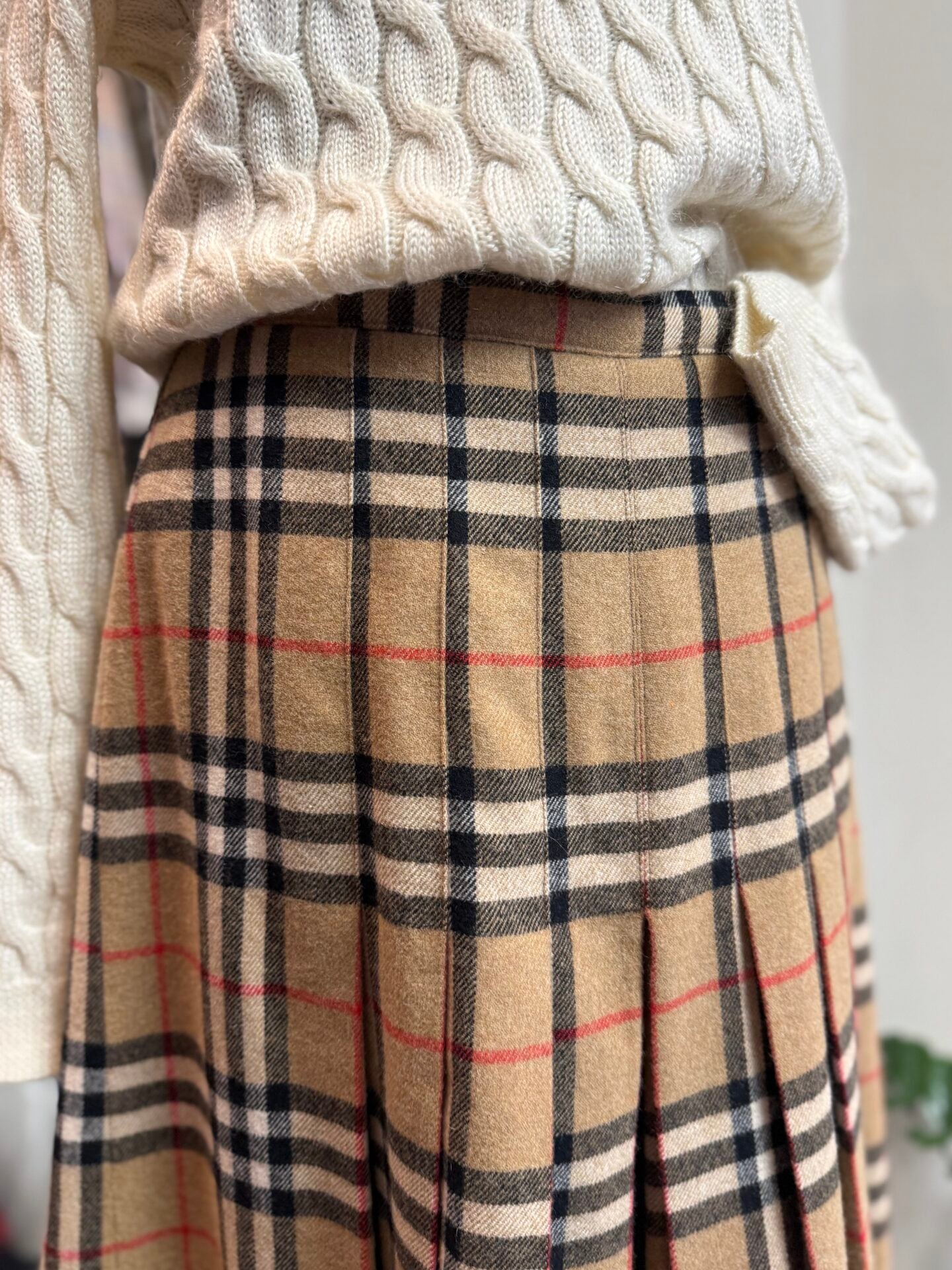 Pantagonna tartan beige