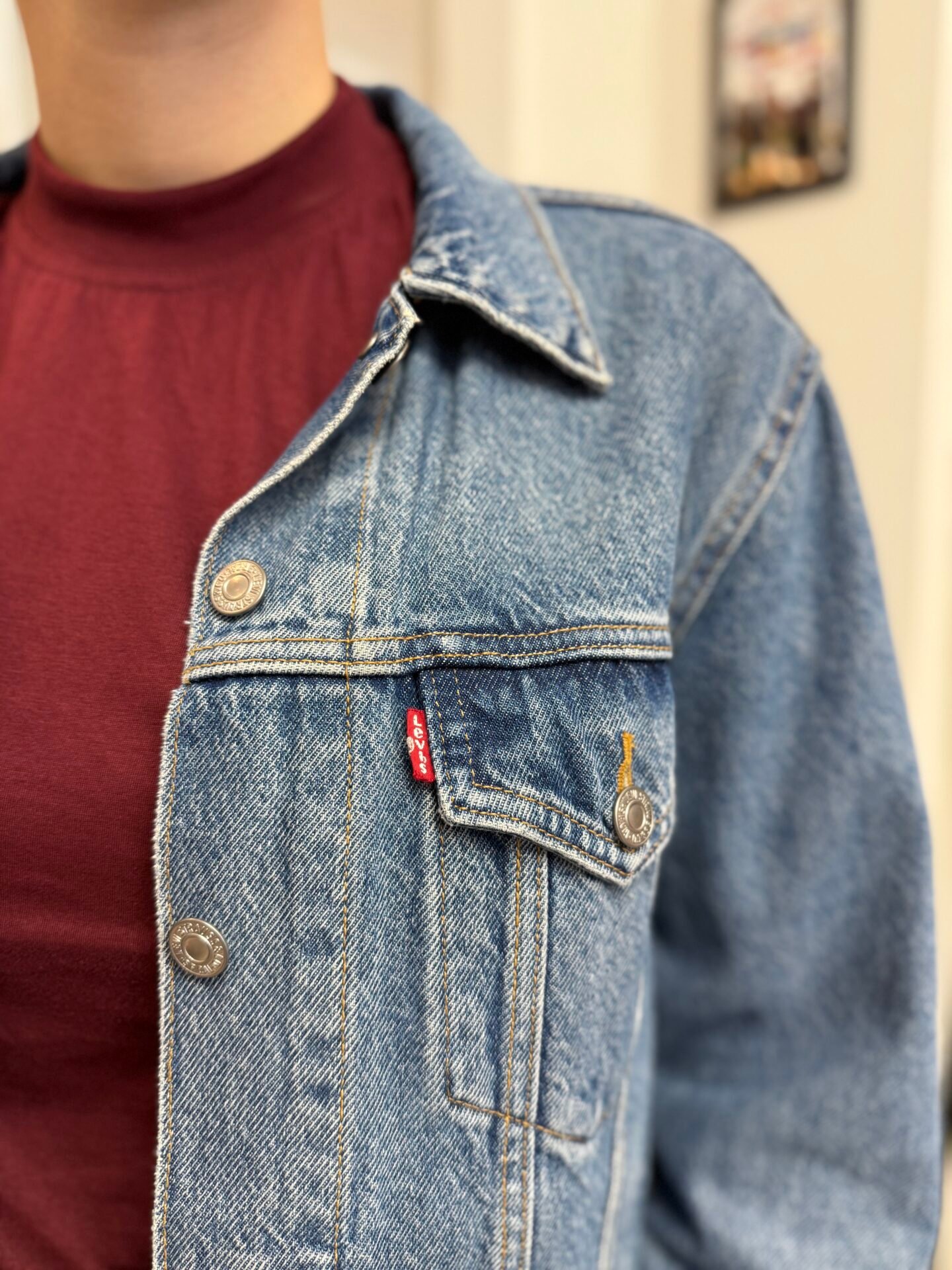 IMG_8086 Giubbino jeans Levi’s tg.M