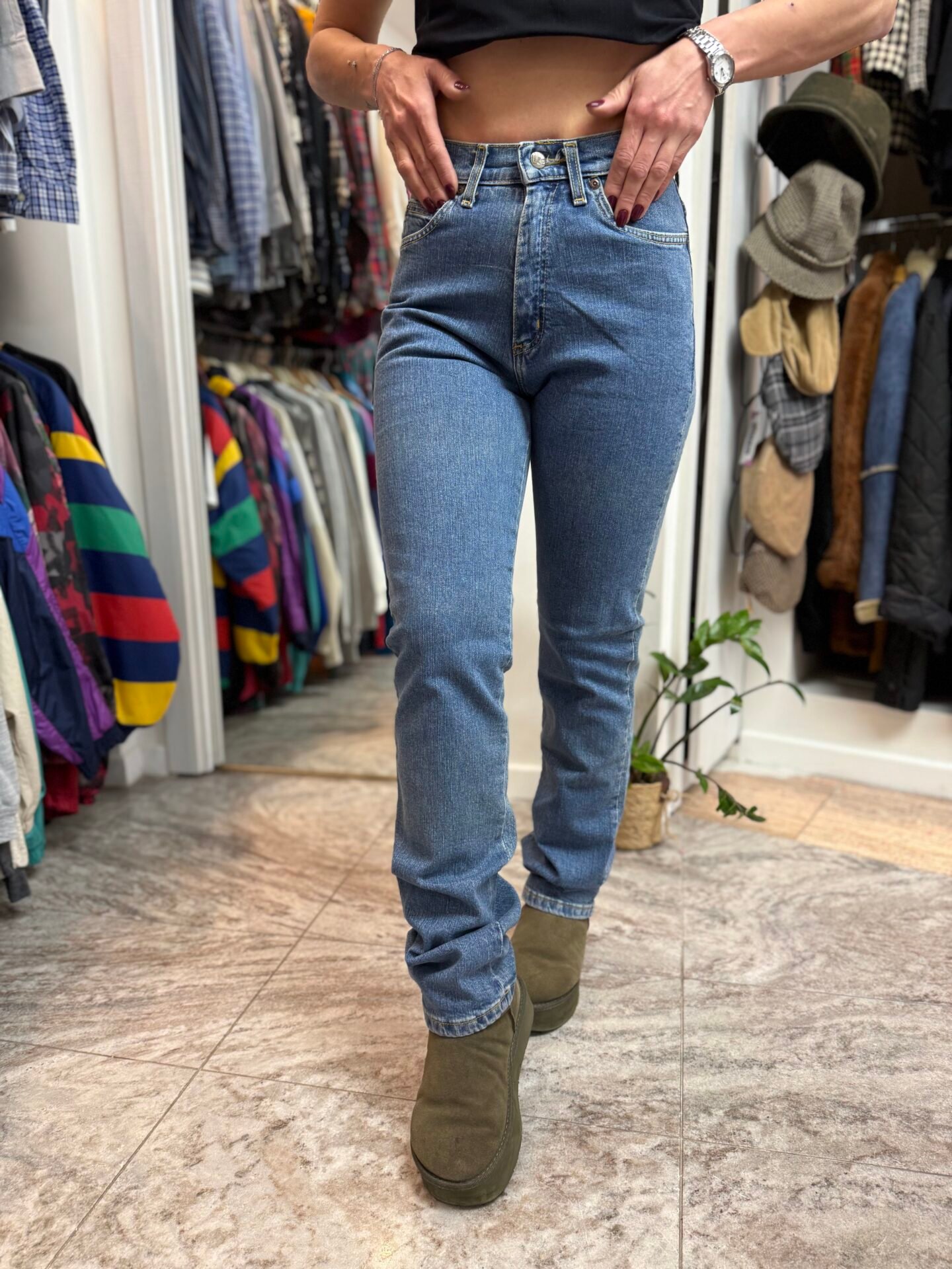 Jeans Lee Dallas lavaggio chiaro e scuro