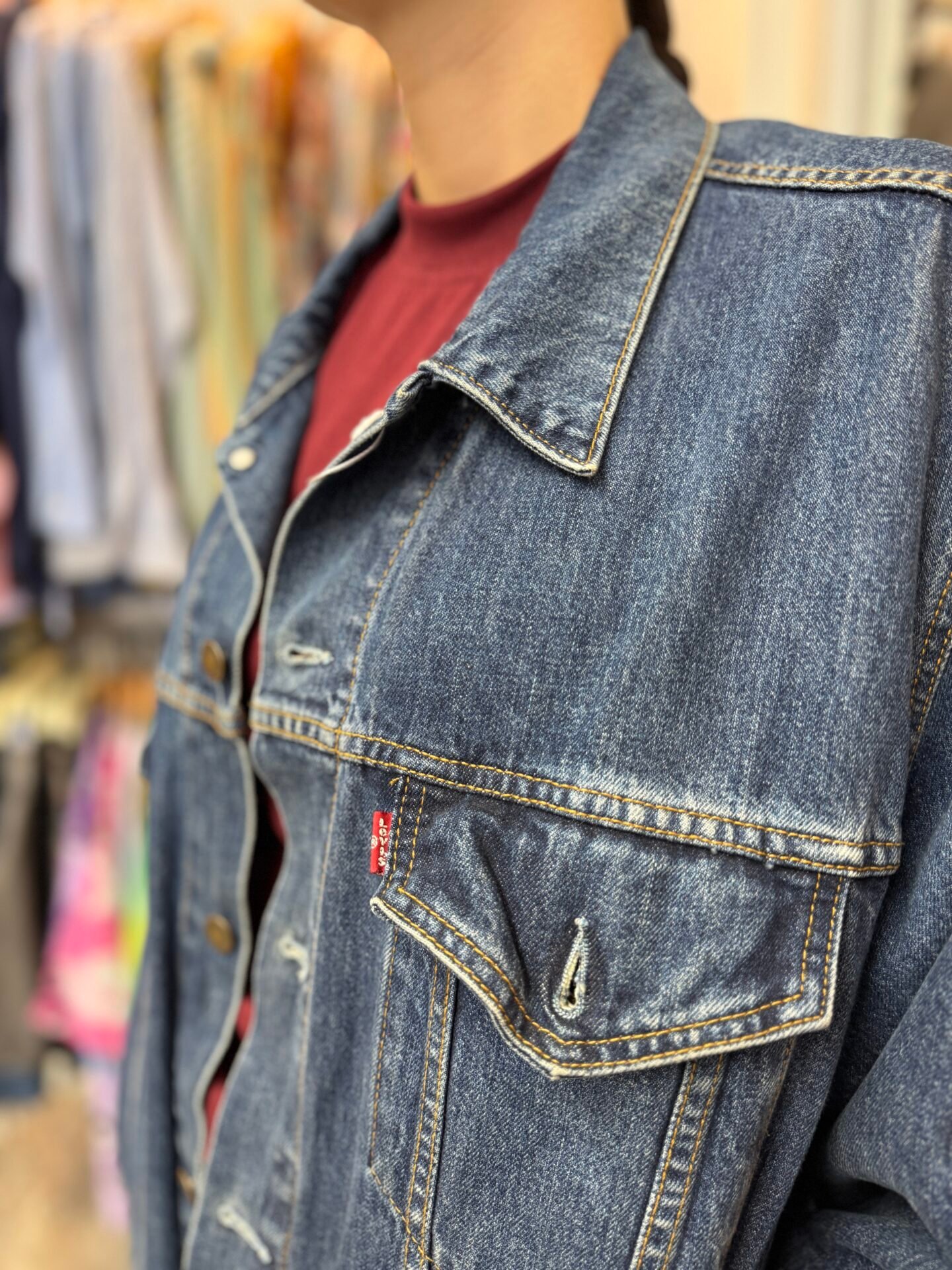 IMG_8190 Giubbino jeans Levi’s tg.XL