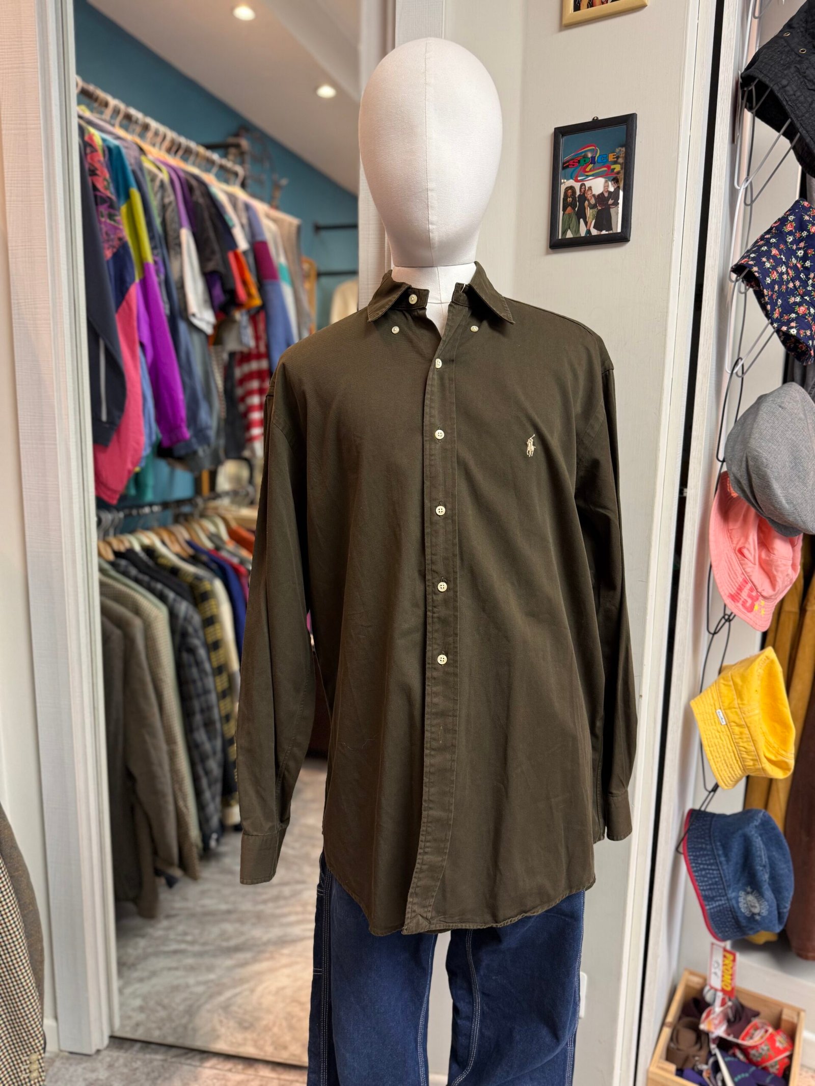 IMG_8199 Camicia Ralph Lauren marrone L