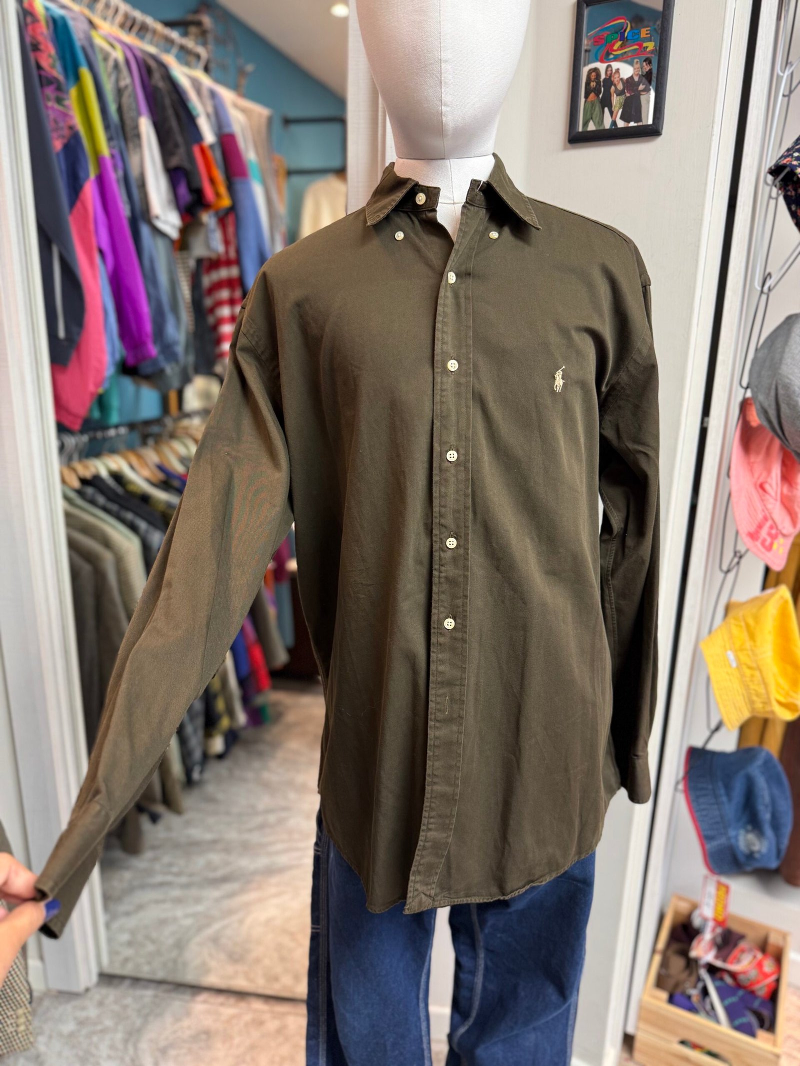 IMG_8203 Camicia Ralph Lauren marrone L