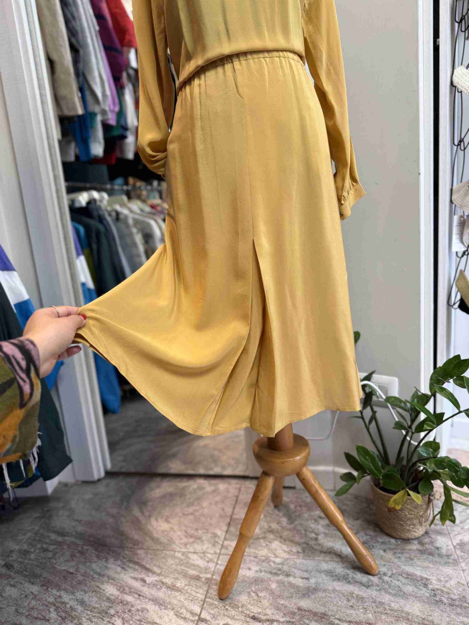 IMG_8214 Vestito giallo in seta