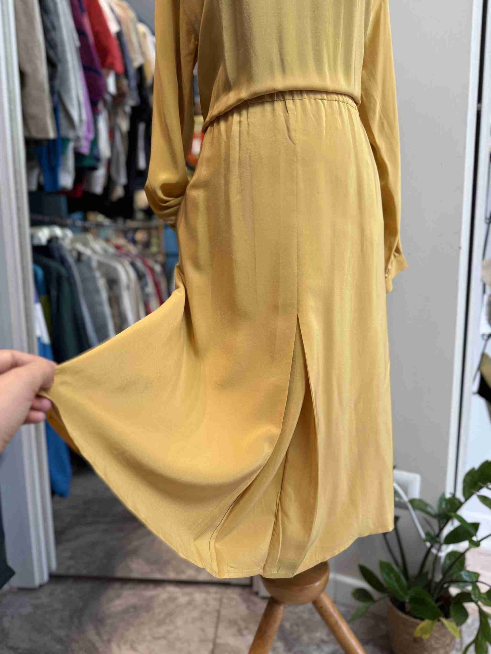 IMG_8215 Vestito giallo in seta