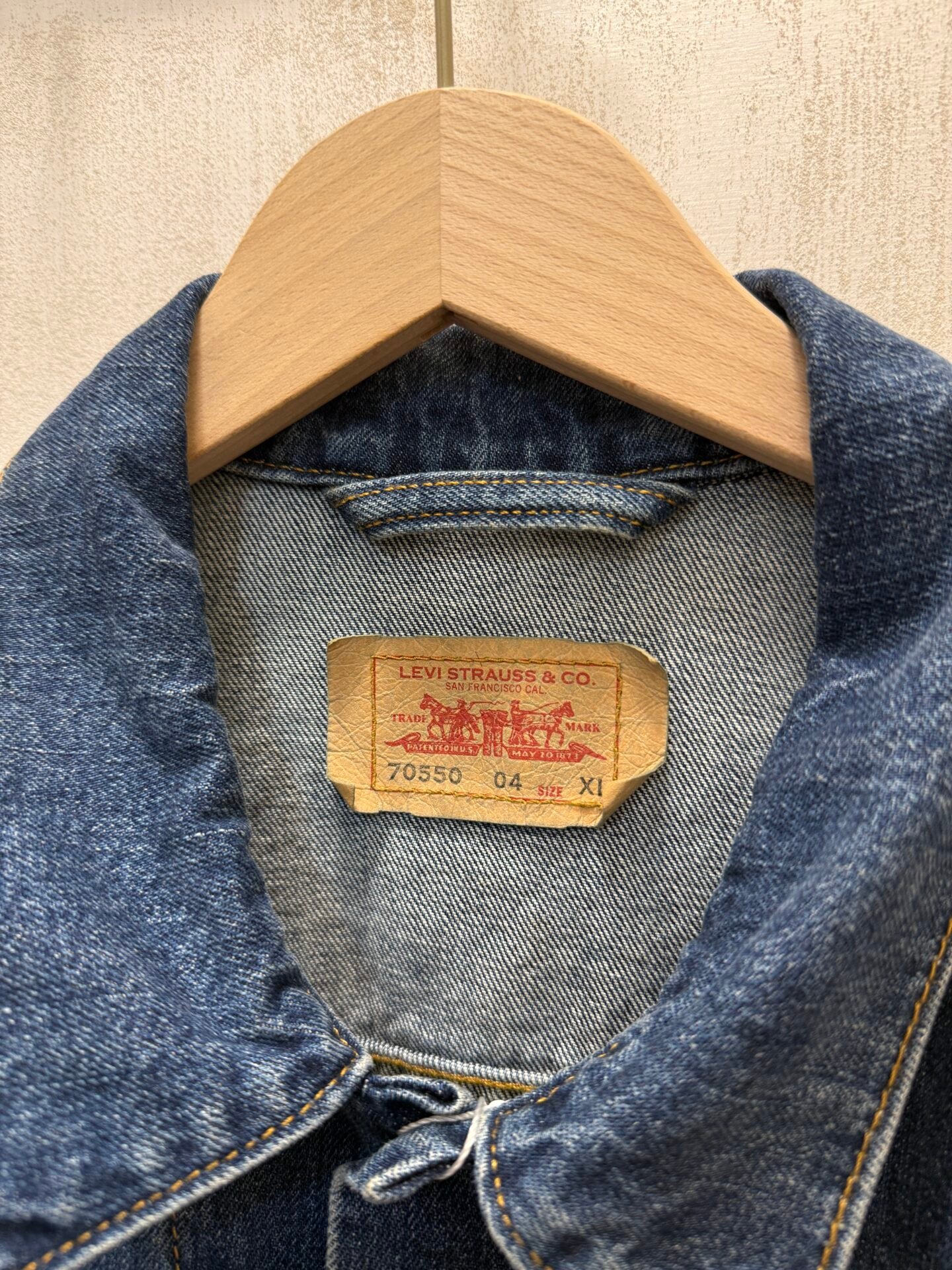 IMG_8218 Giubbino jeans Levi’s tg.XL