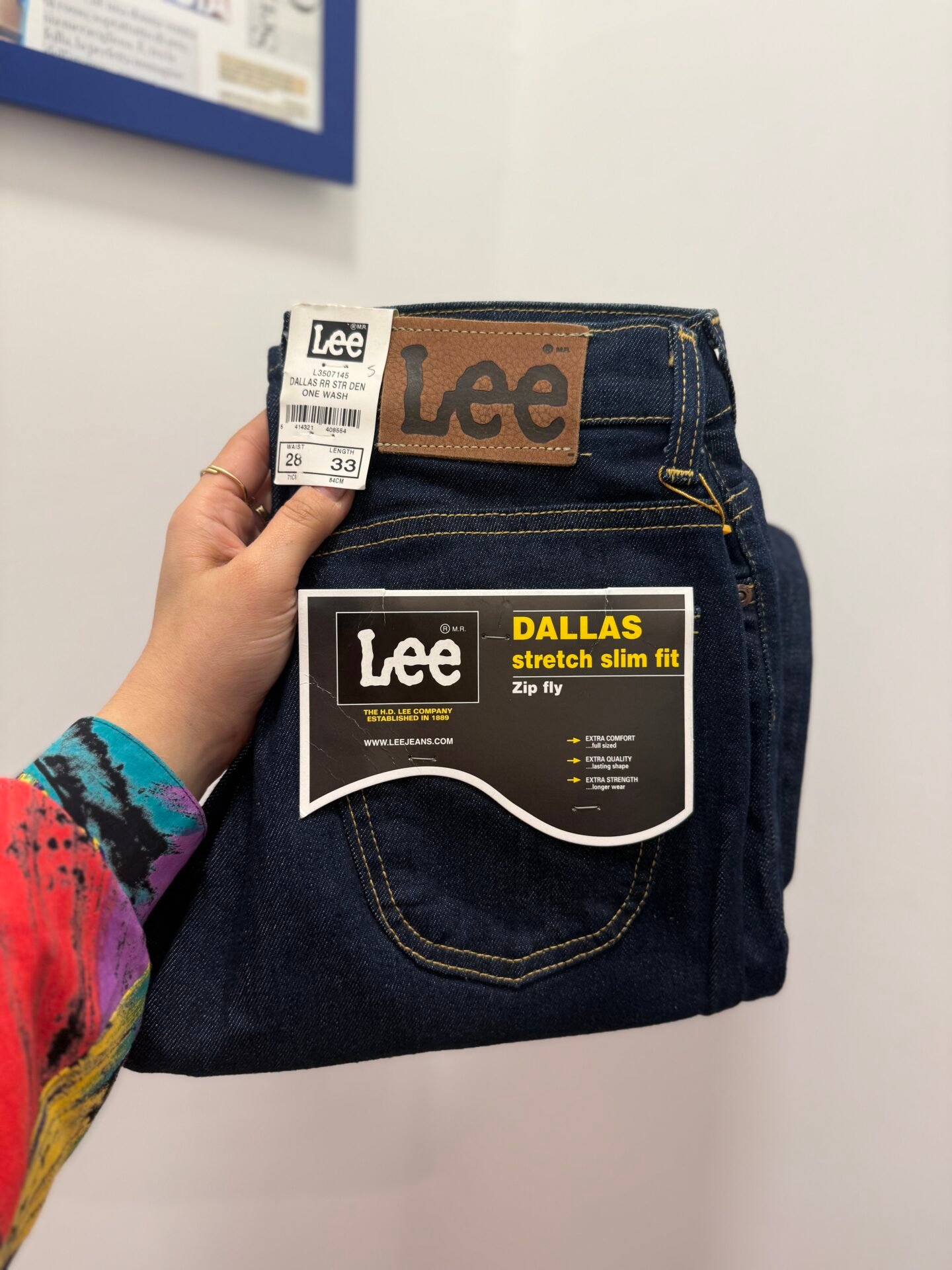Jeans Lee Dallas lavaggio chiaro e scuro