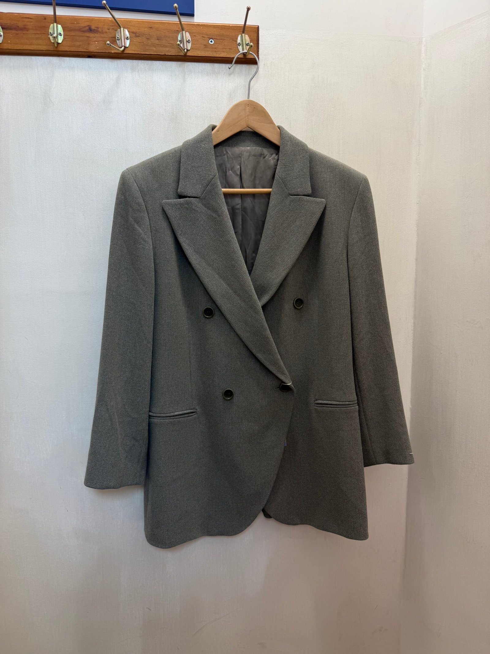 Blazer grigio doppiopetto S/M