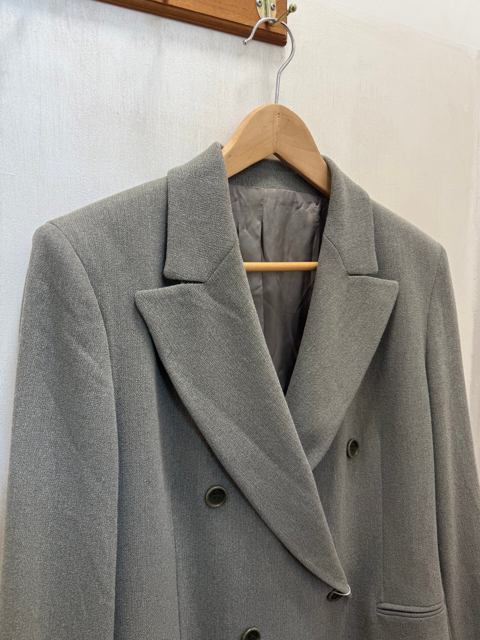Blazer grigio doppiopetto S/M