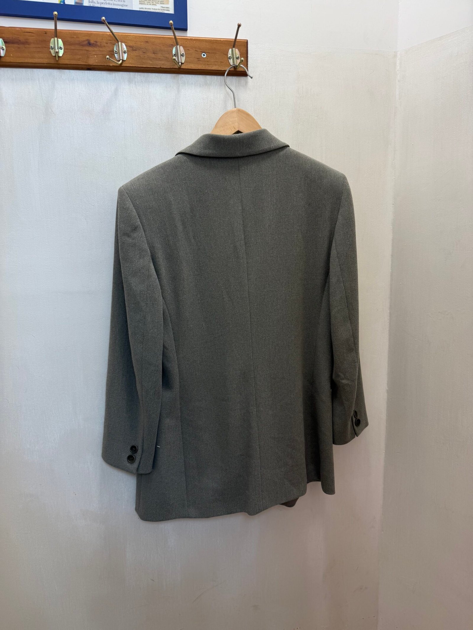 Blazer grigio doppiopetto S/M