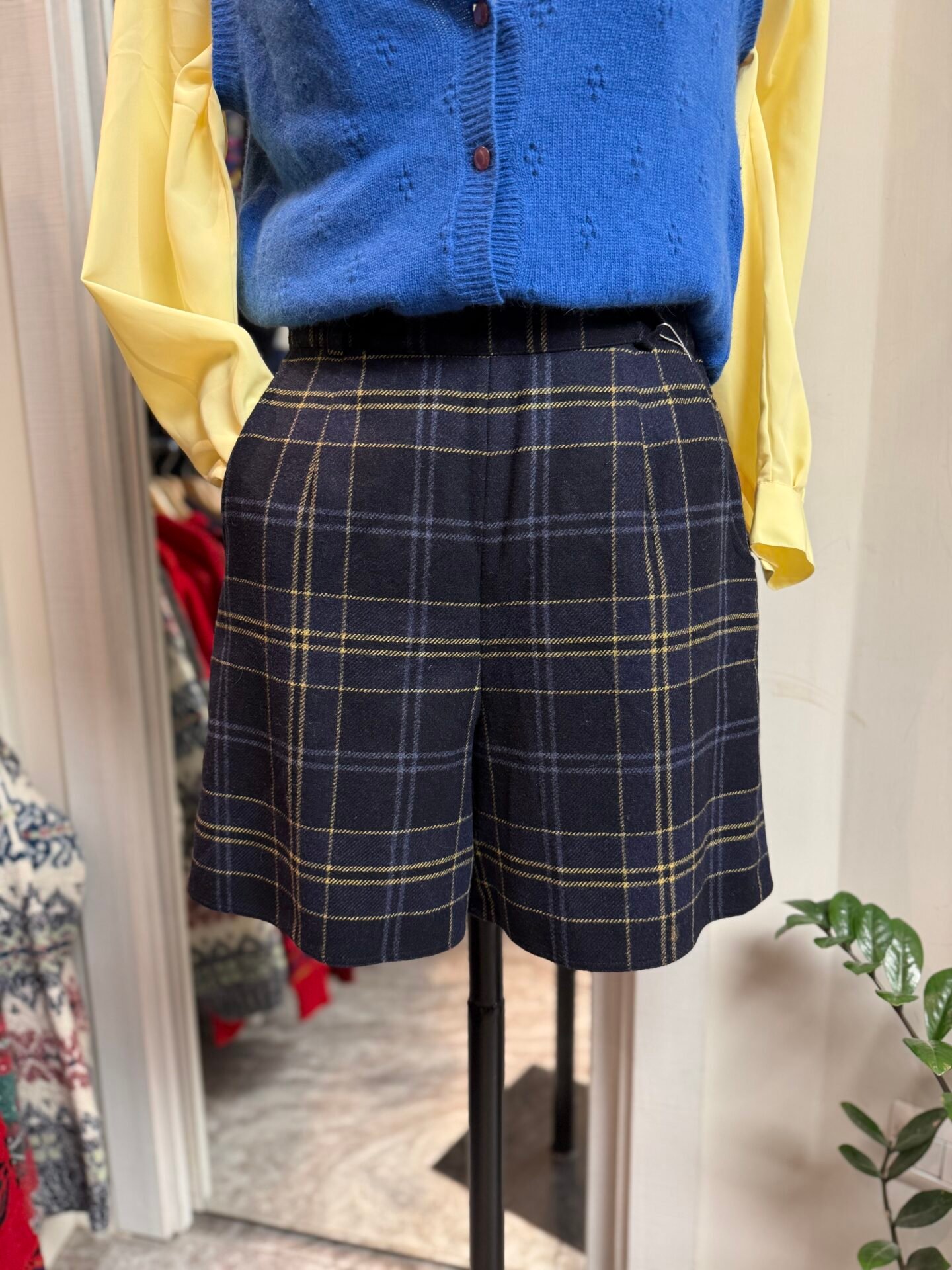 Bermuda tartan blu