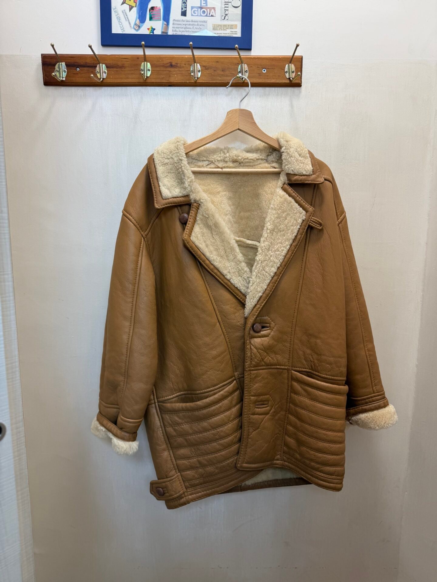 Montone shearling anni 80