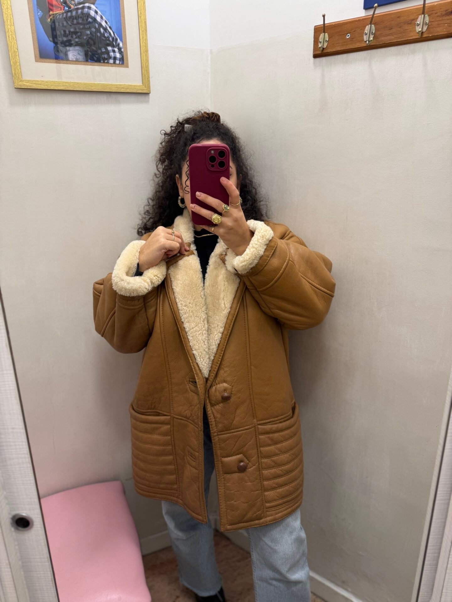 Montone shearling anni 80