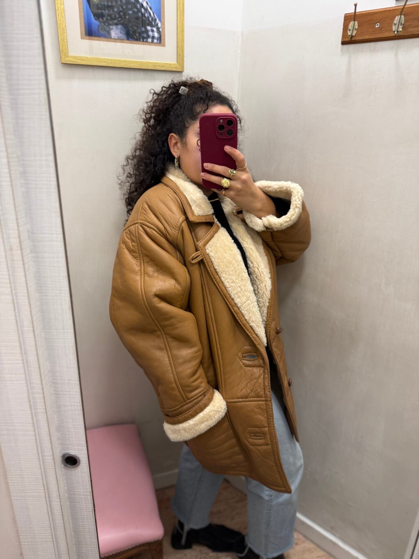 Montone shearling anni 80