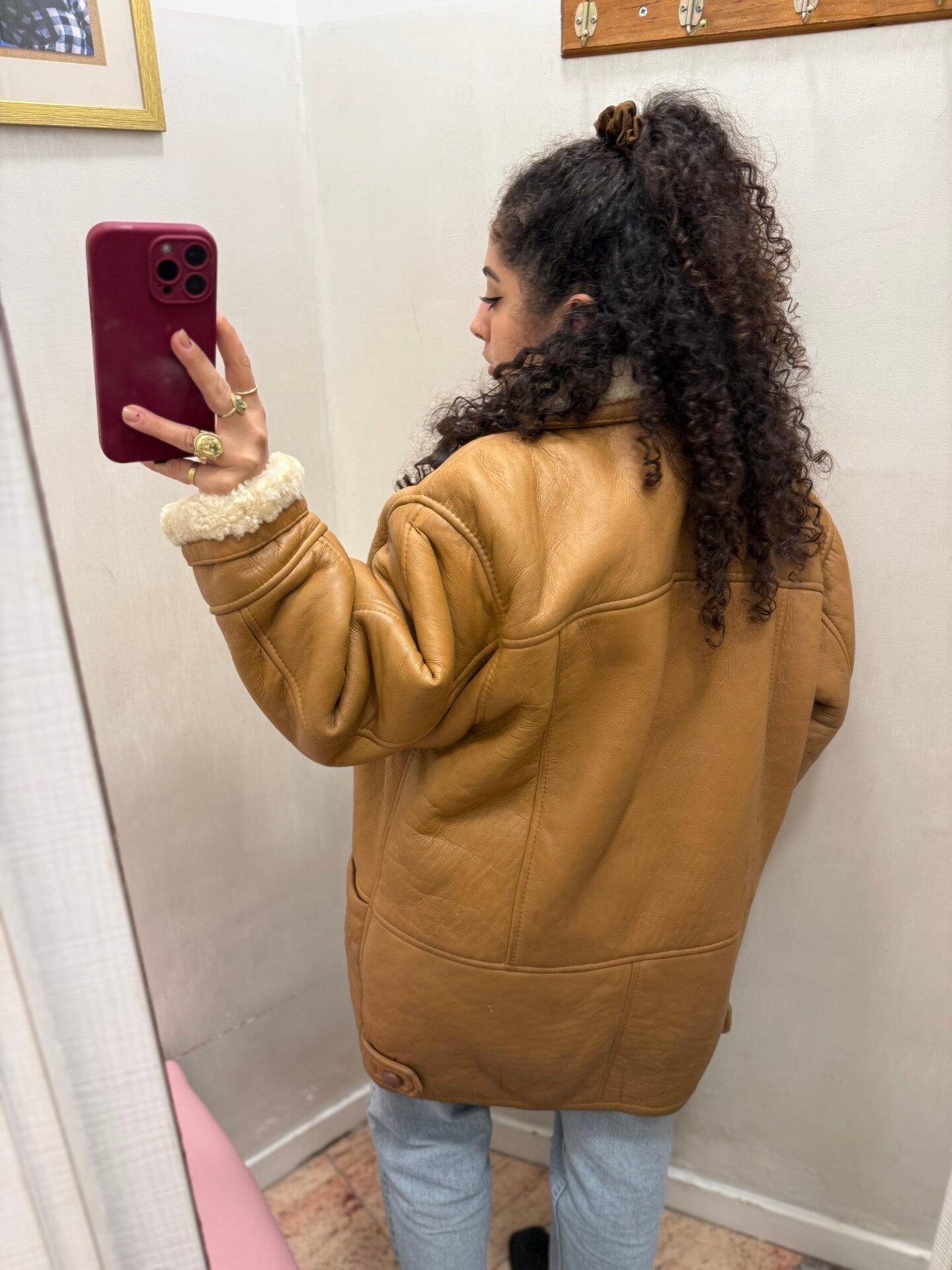 Montone shearling anni 80