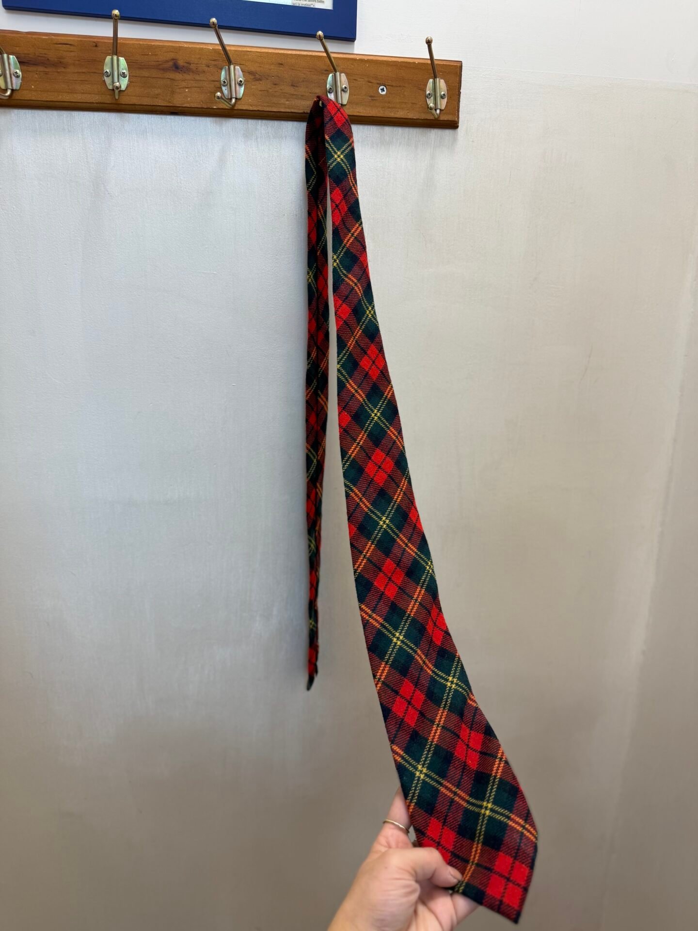 Cravatta tartan