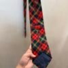 Cravatta tartan