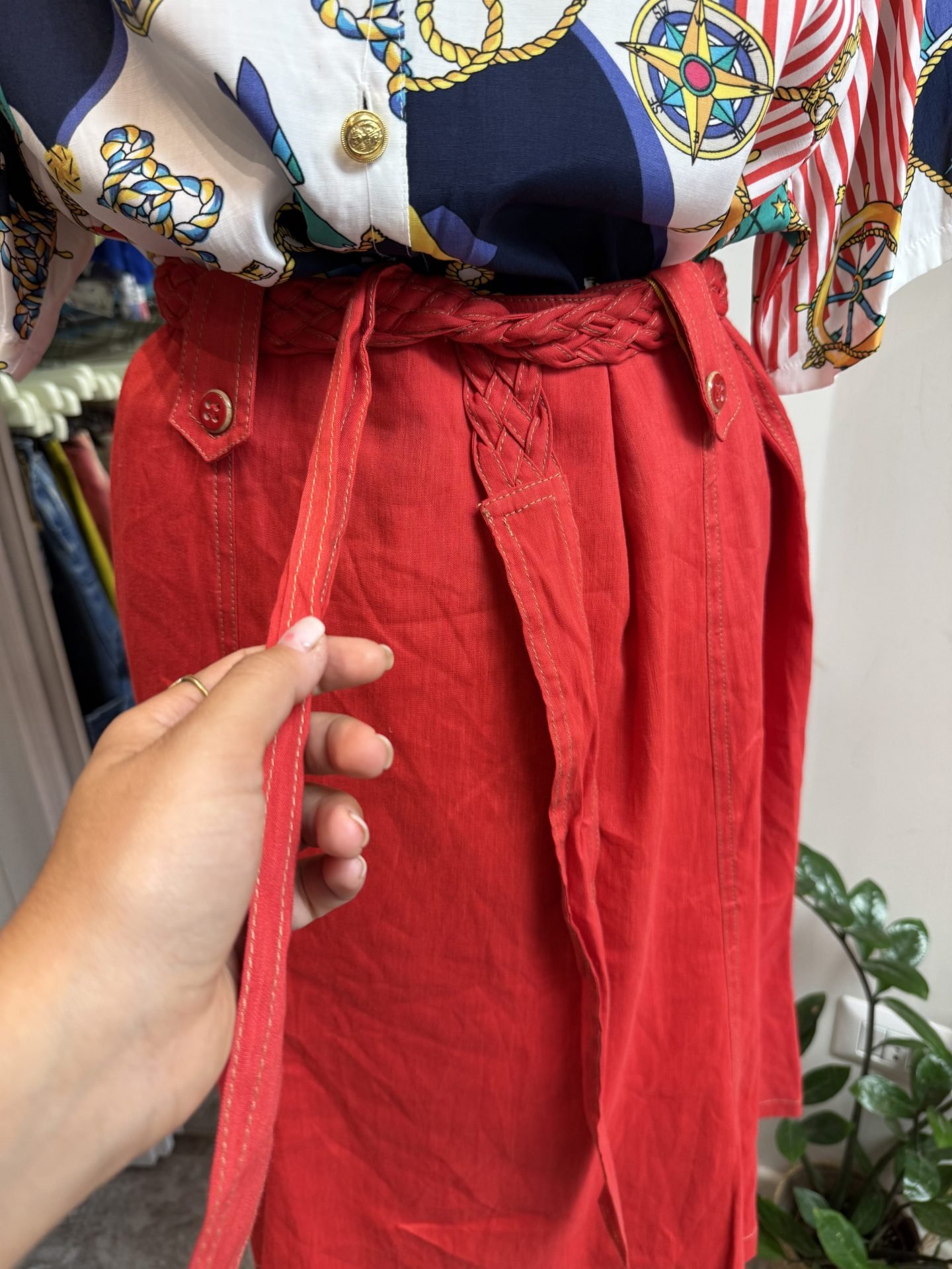 IMG_9078 Gonna rossa taglia XXL