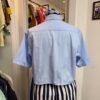 Camicia crop + elastico