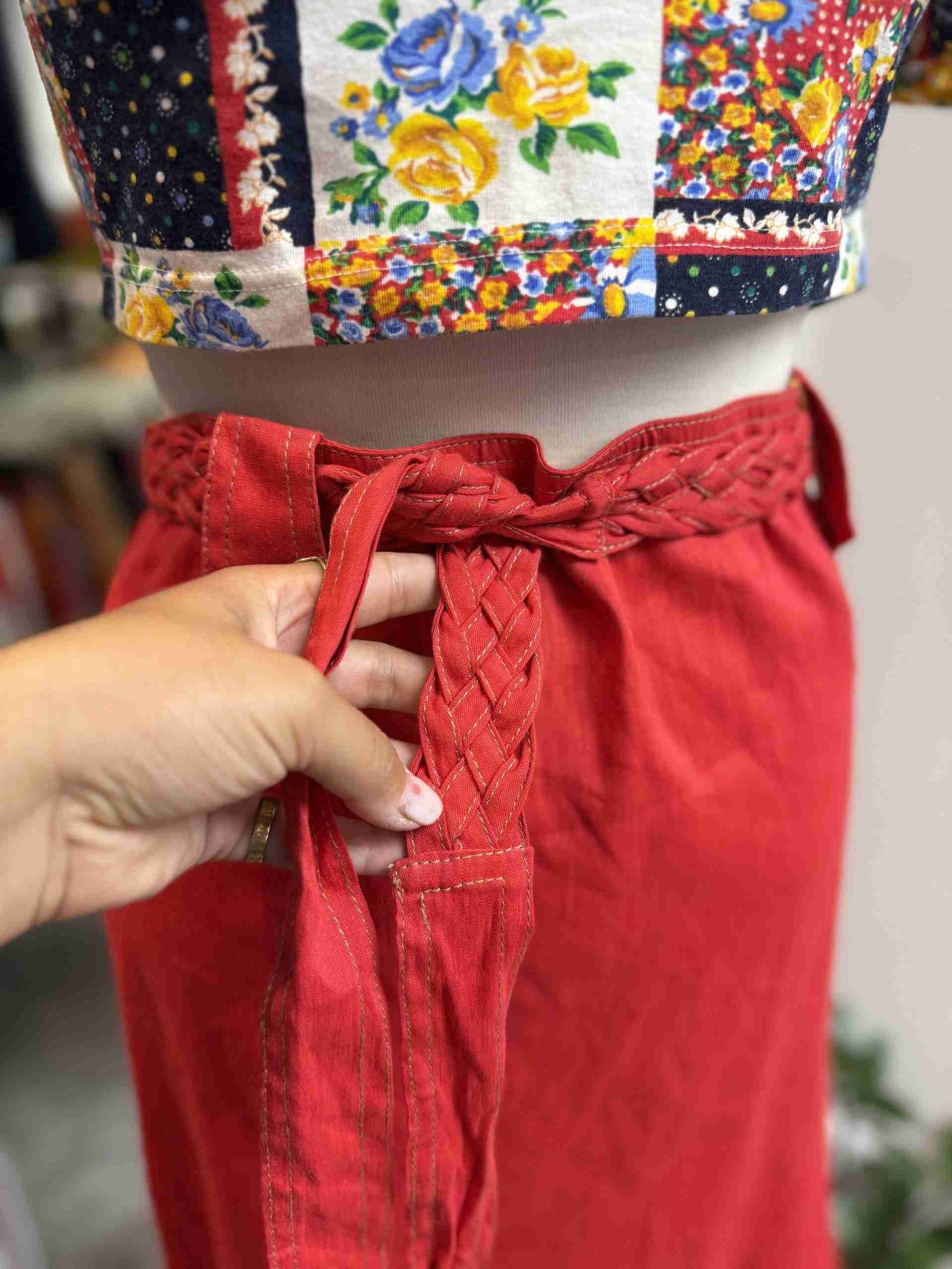 IMG_9083 Gonna rossa taglia XXL