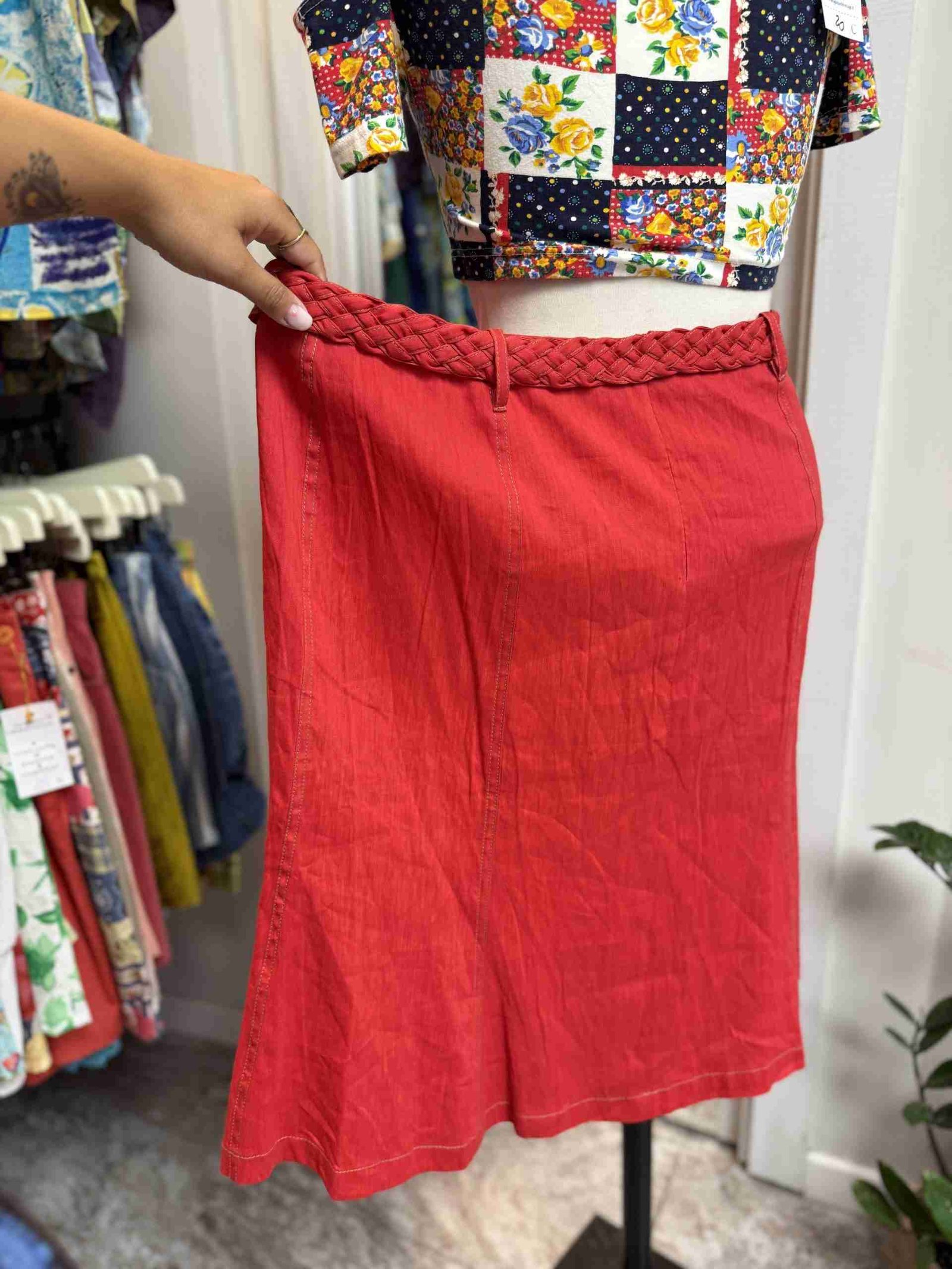 IMG_9084 Gonna rossa taglia XXL