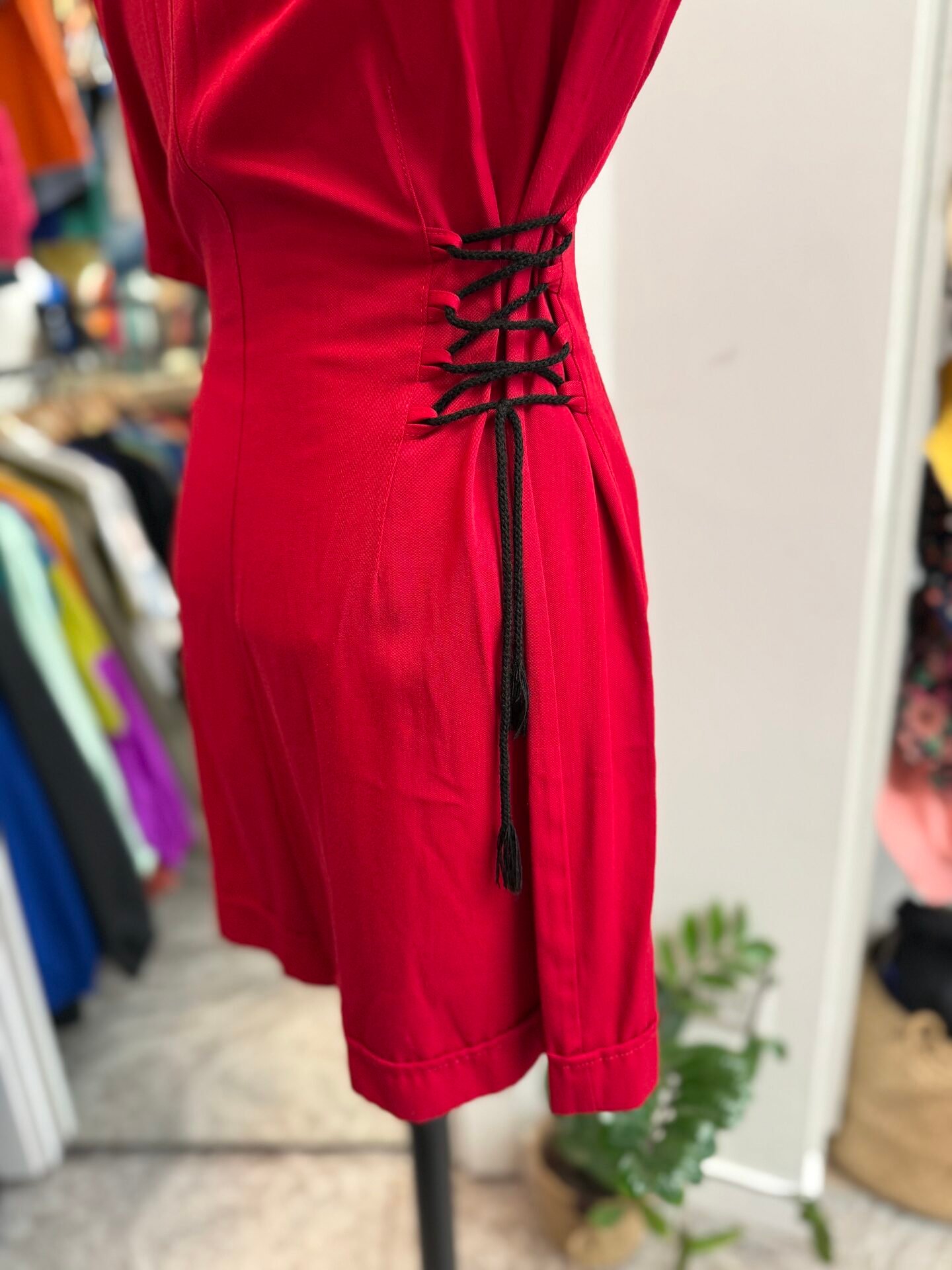 IMG_9174 Jumpsuit rossa corta