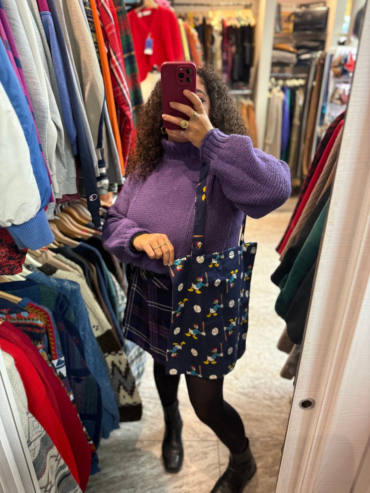 Shopper blu Paperino