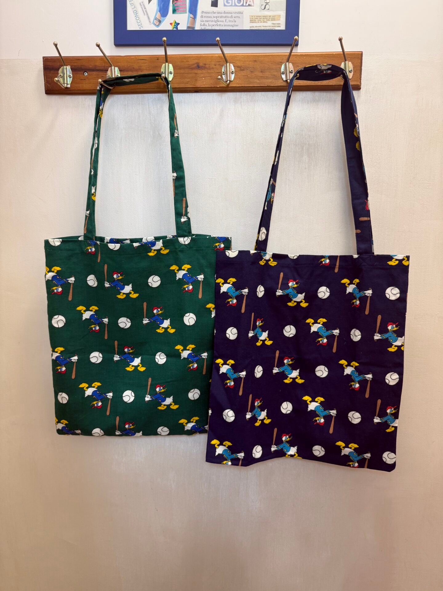 Shopper blu Paperino