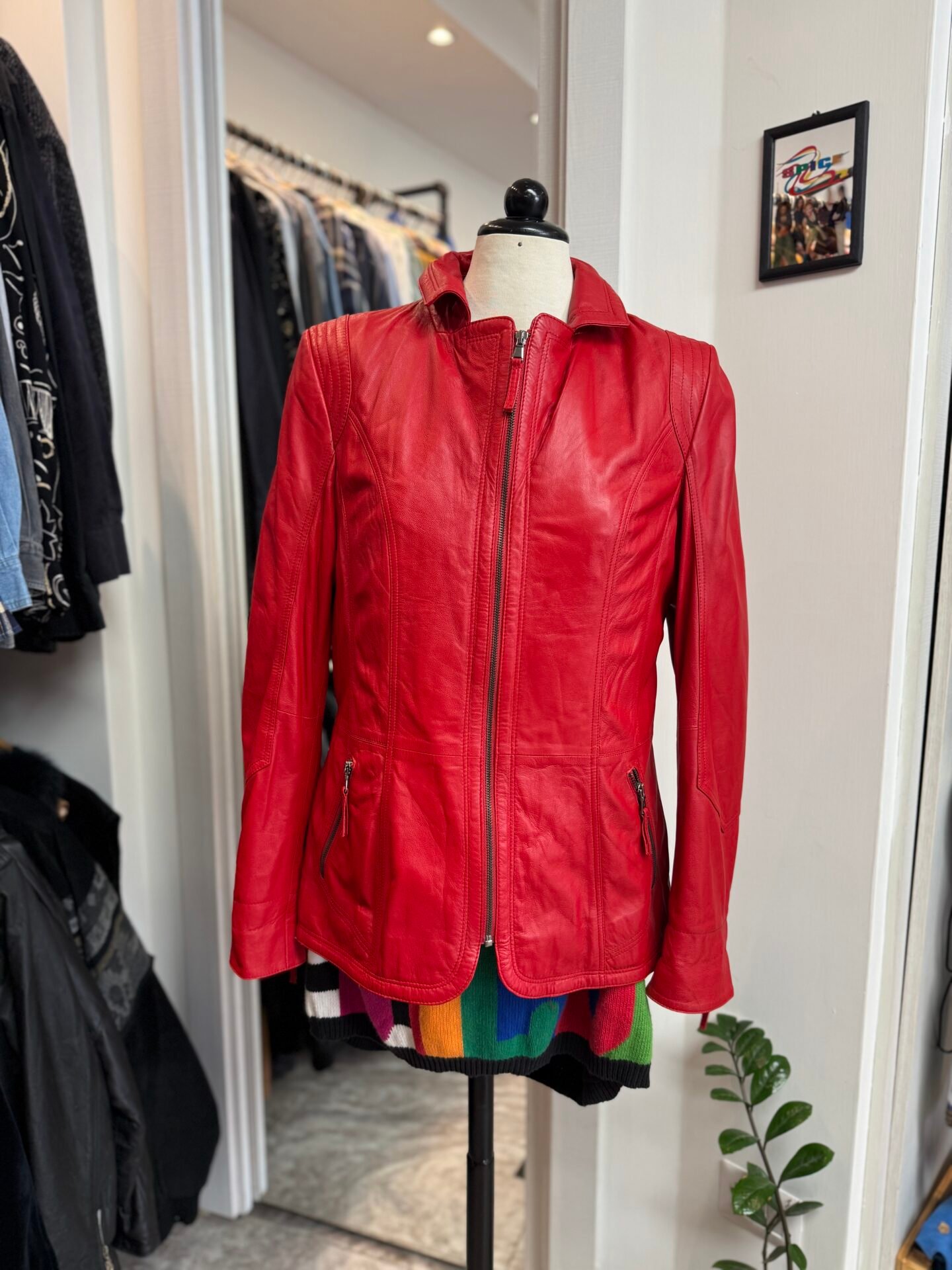 IMG_9218 Giacca pelle rossa
