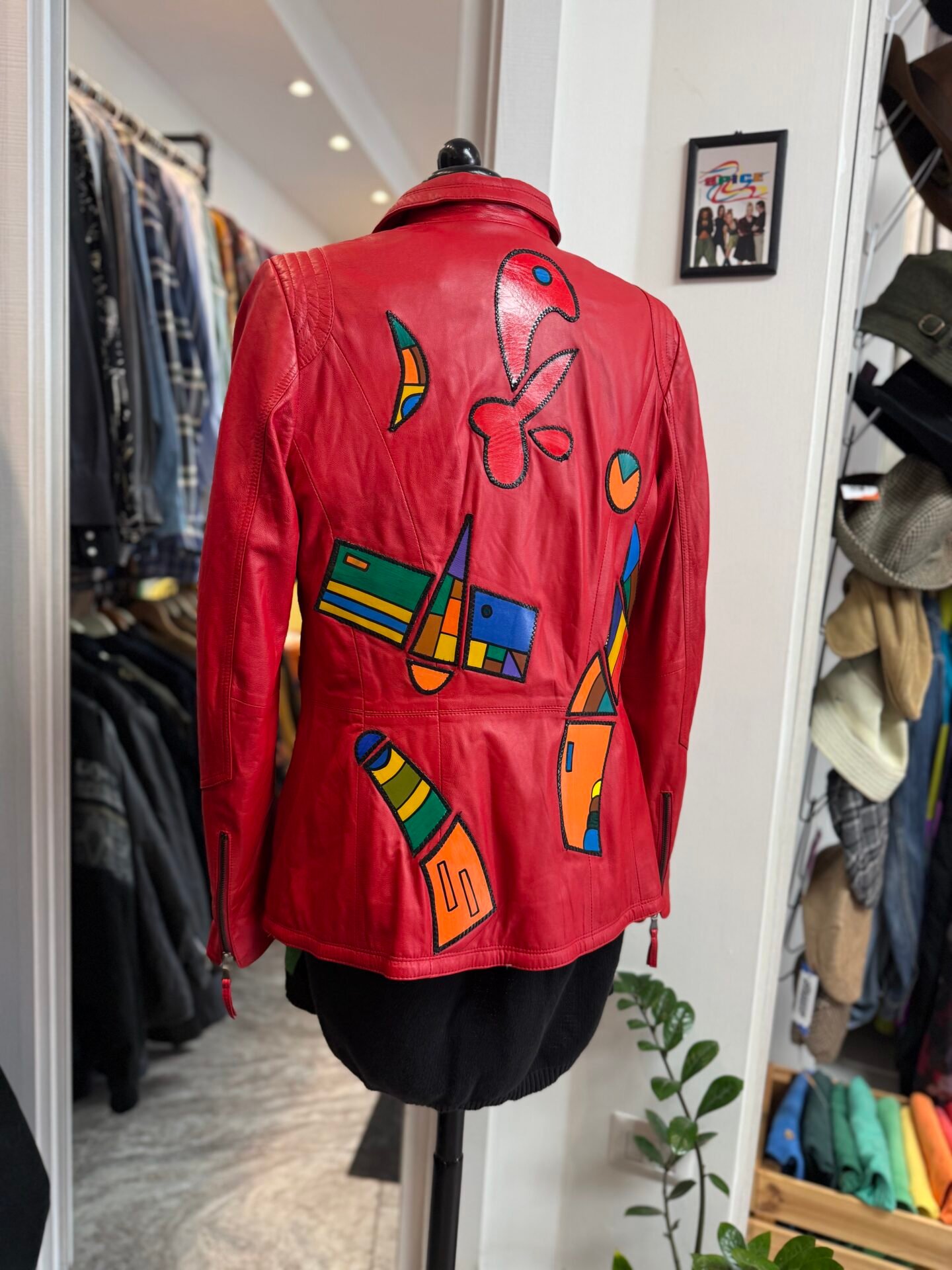 IMG_9220 Giacca pelle rossa