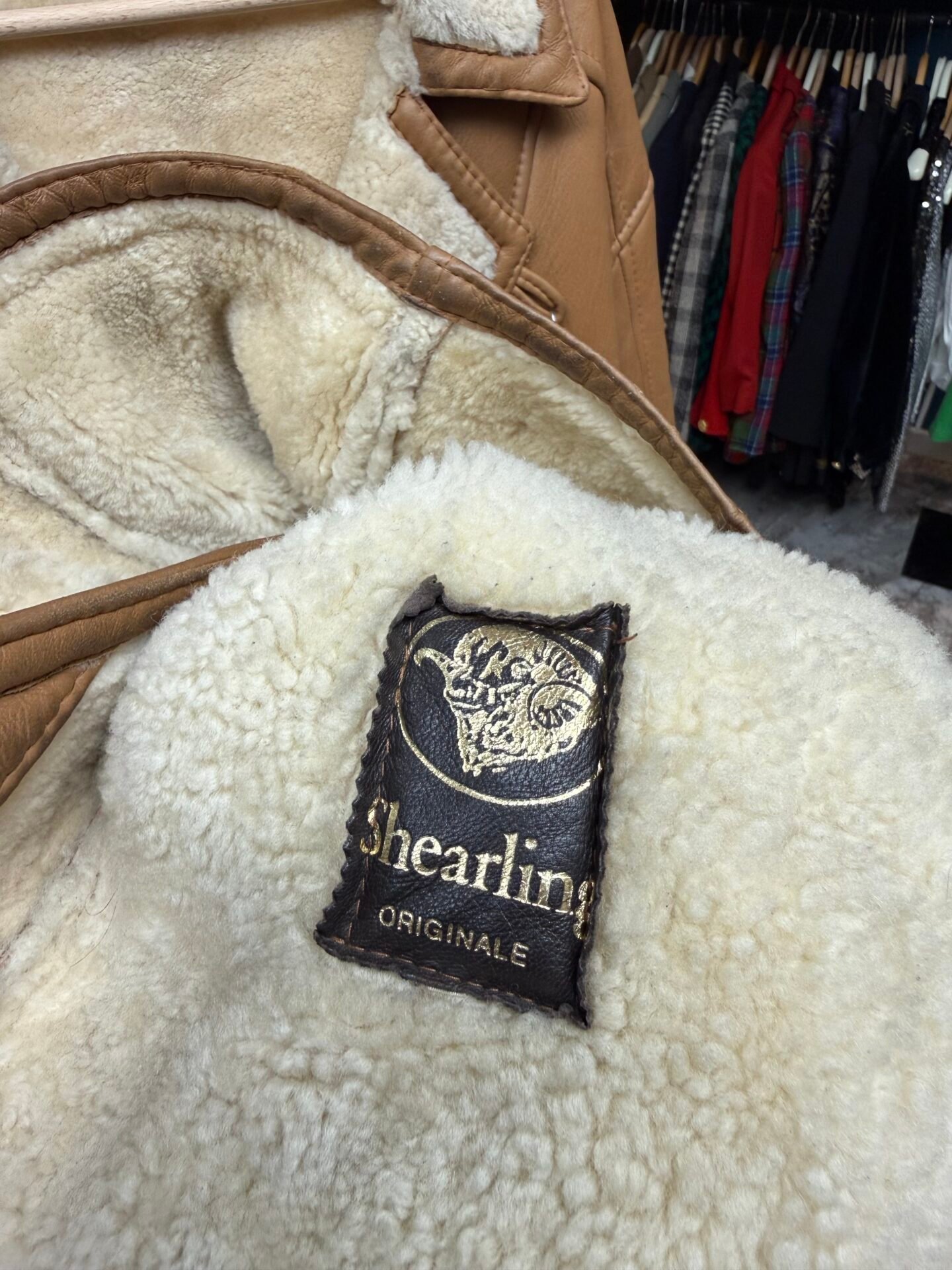 Montone shearling anni 80