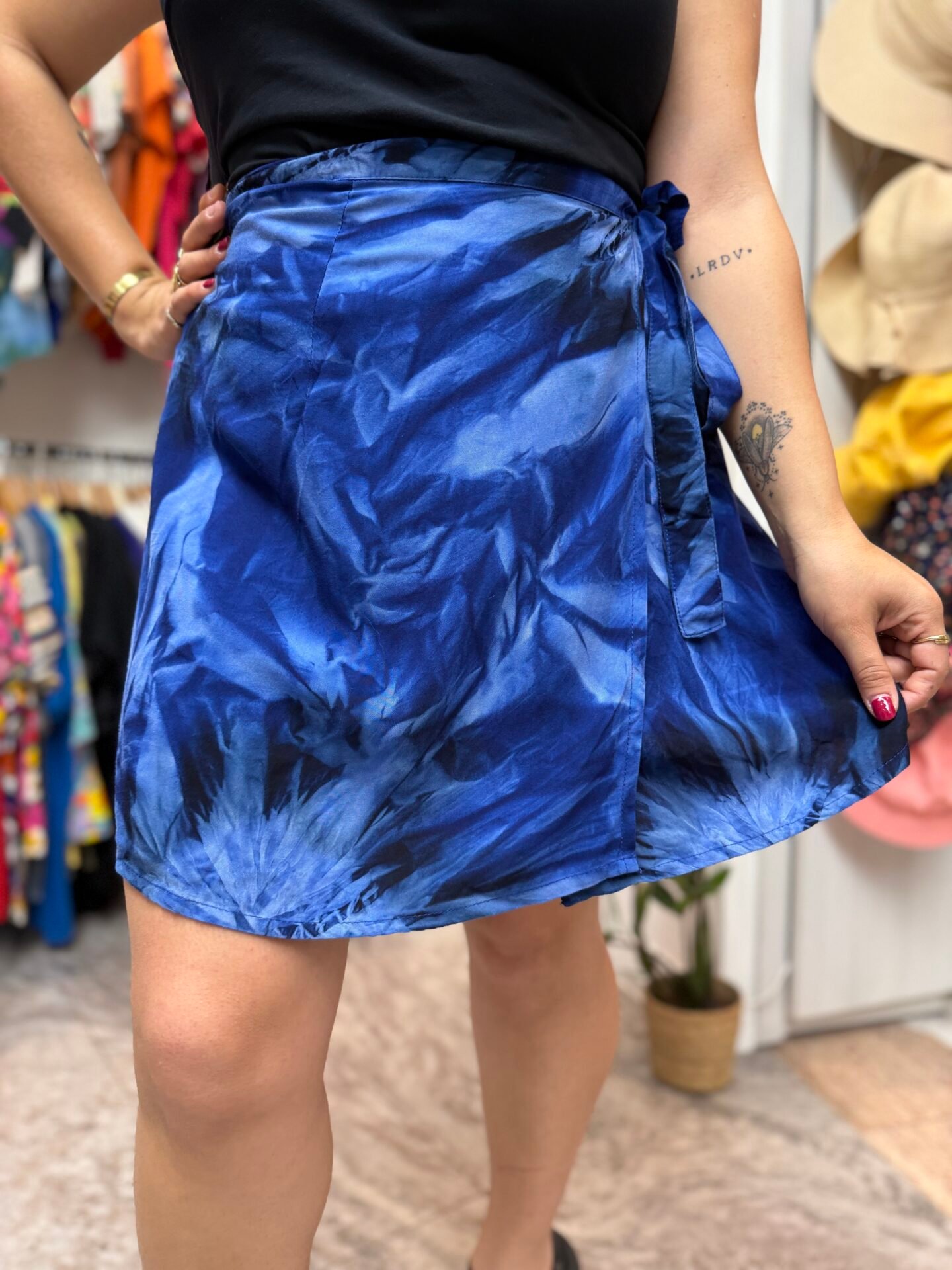 MiniGonna portafoglio blu