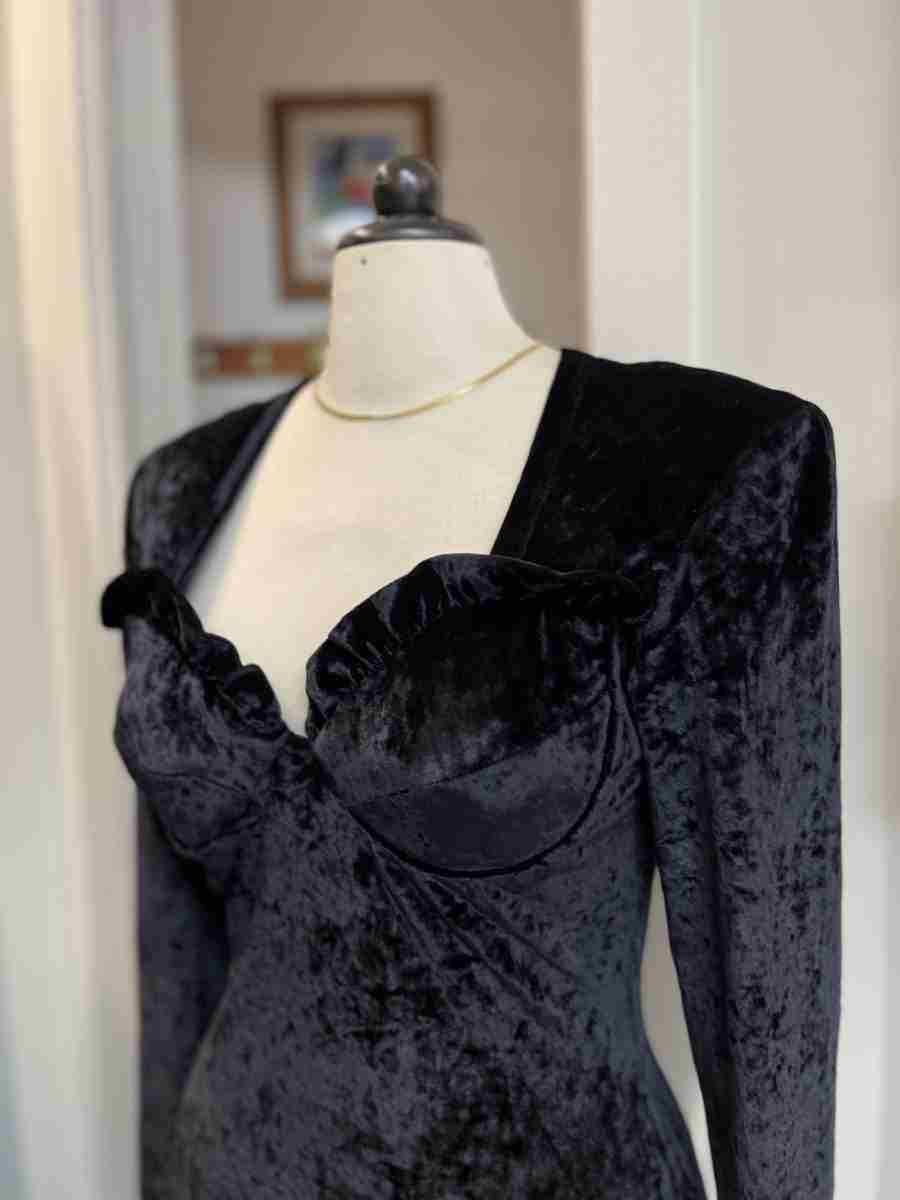 IMG_9325 Vestito nero in velluto