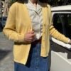 Cardigan giallo