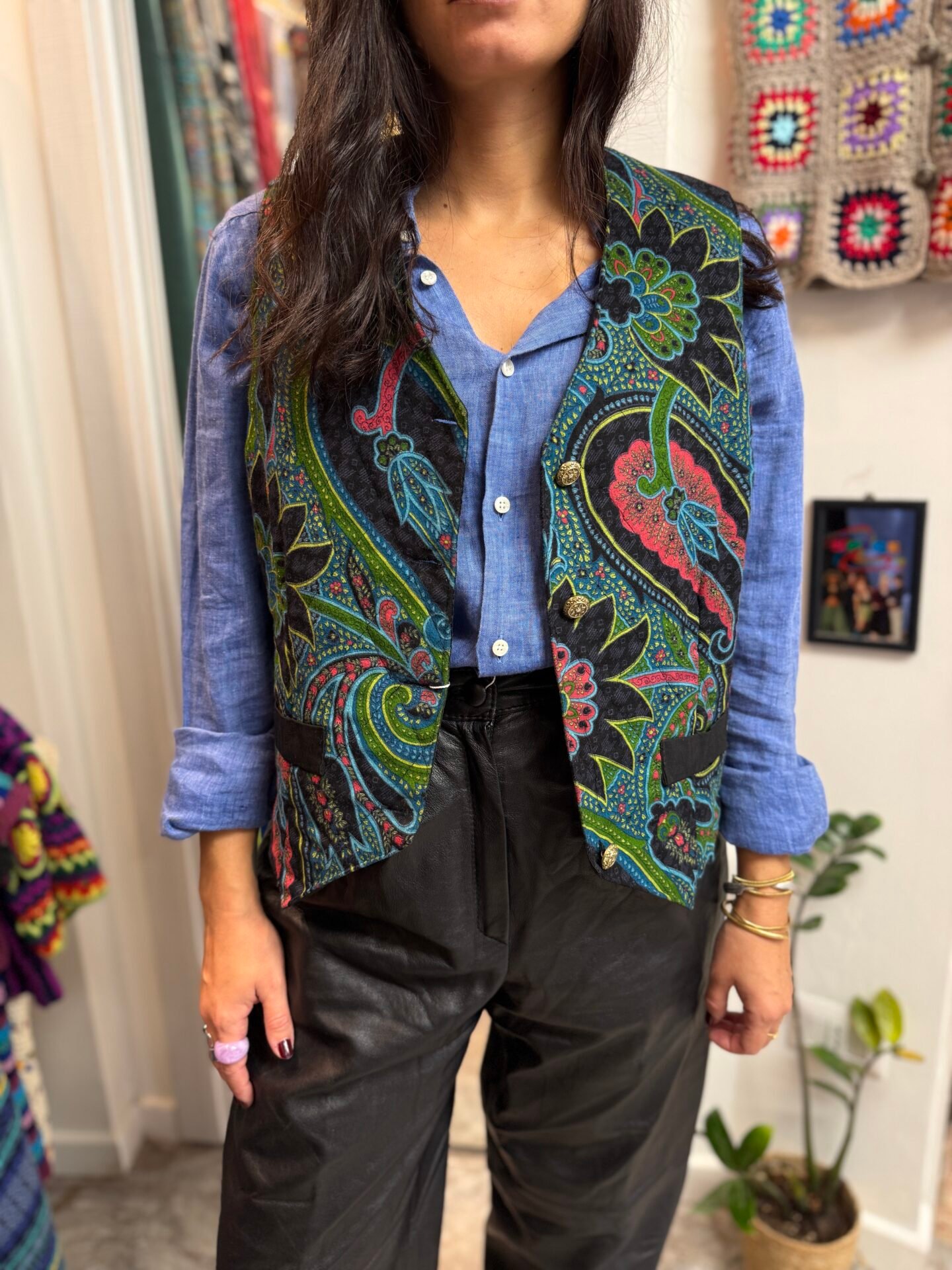 Gilet paisley