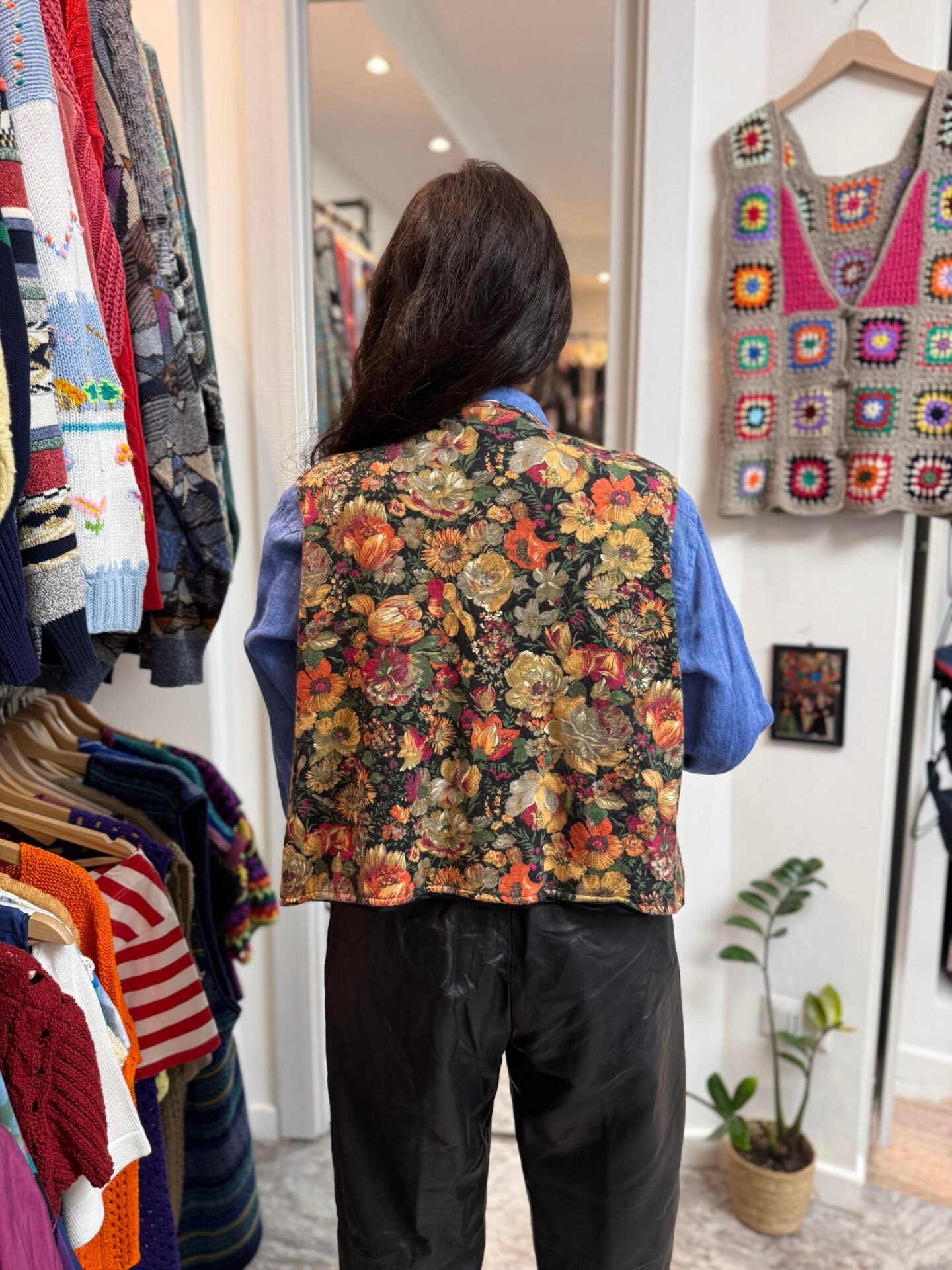 Gilet floreale