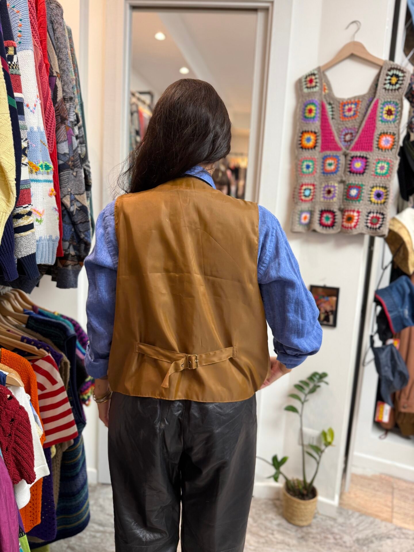 IMG_9533 Gilet pelle scamosciata