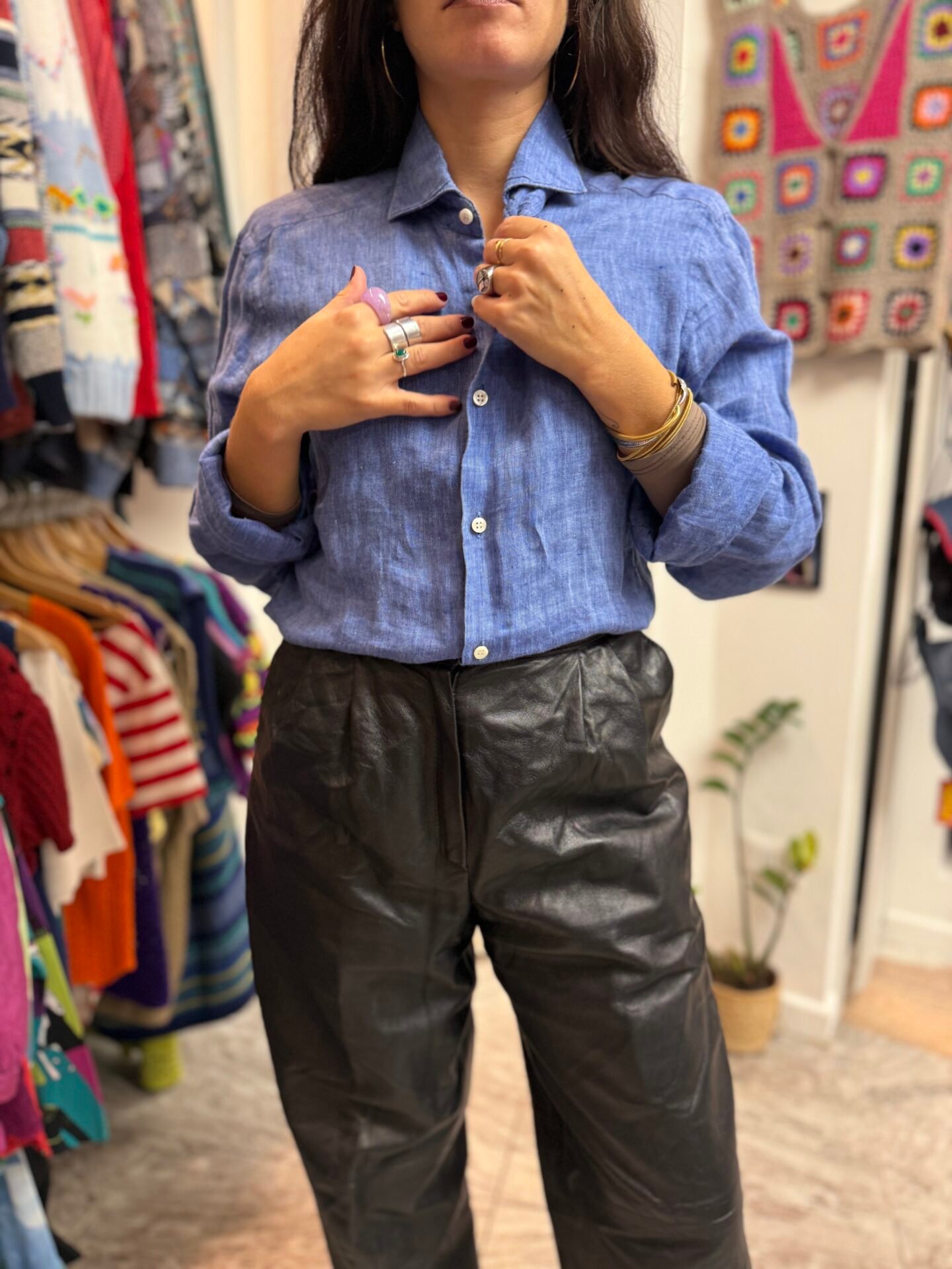 Camicia azzurra