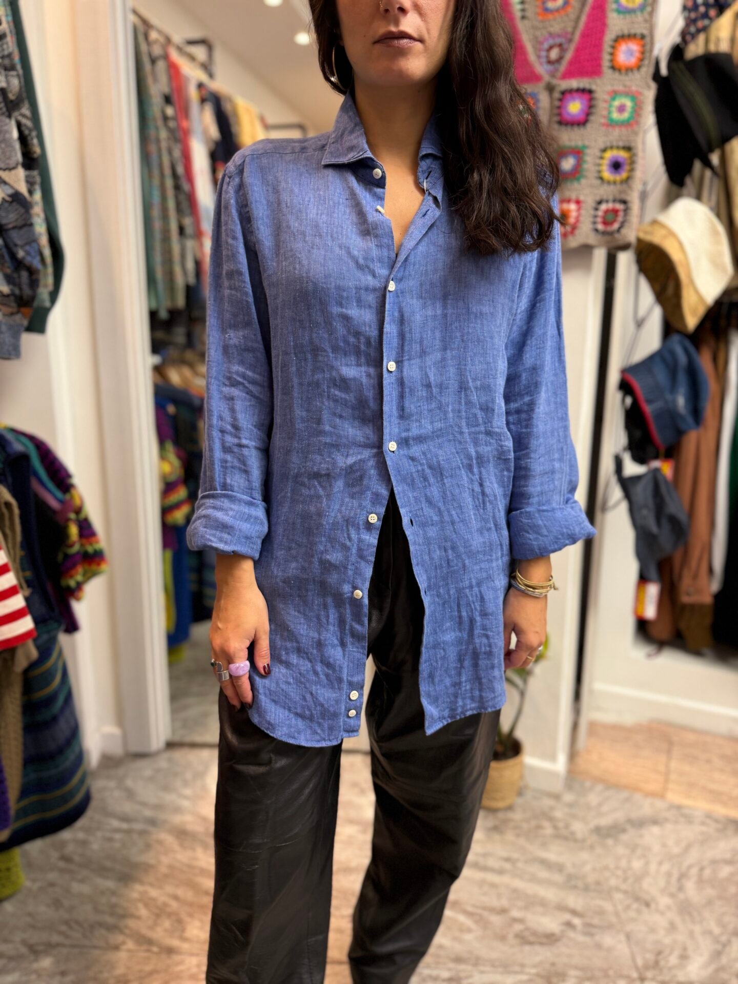 Camicia azzurra