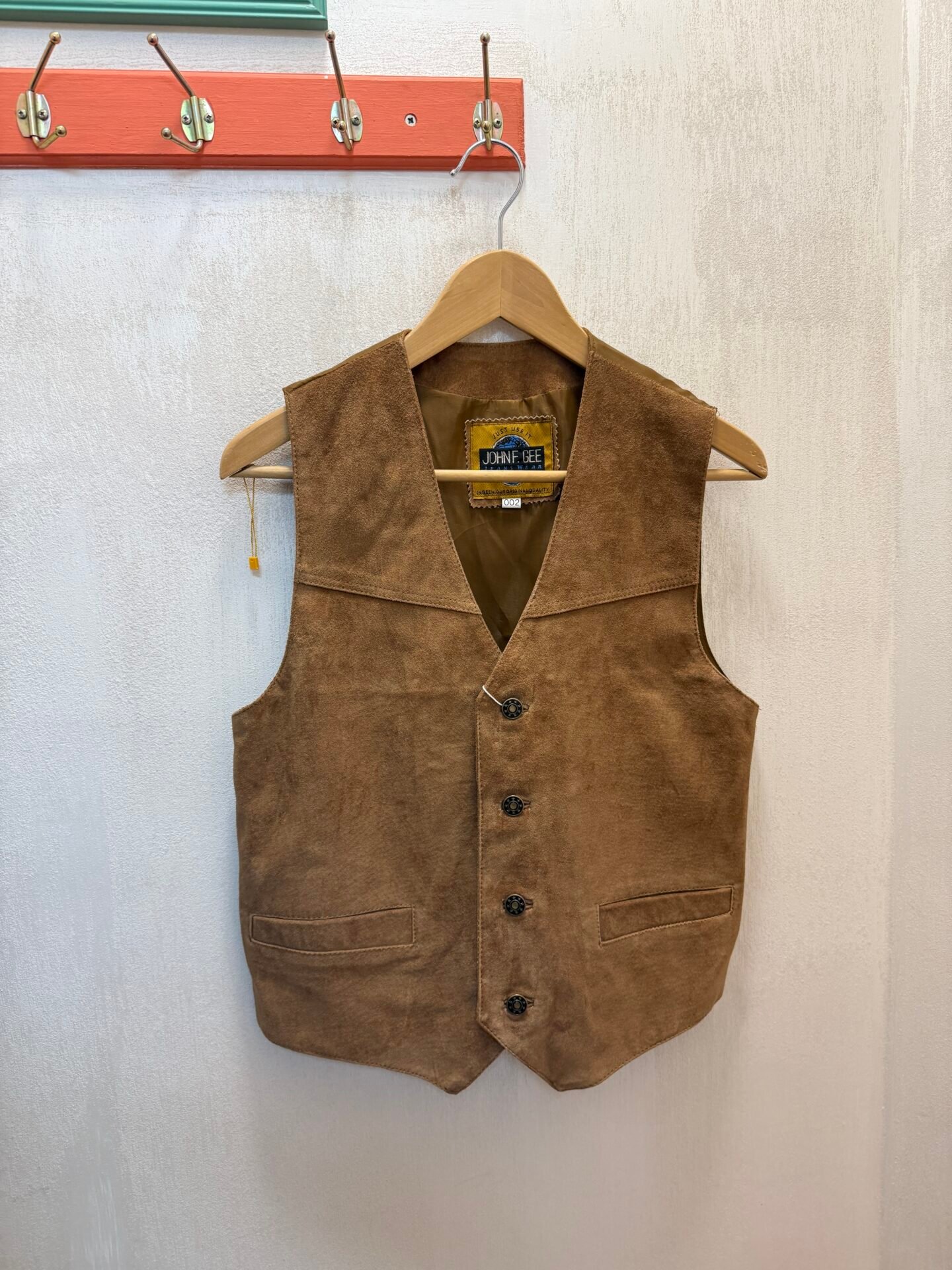 IMG_9565 Gilet pelle scamosciata